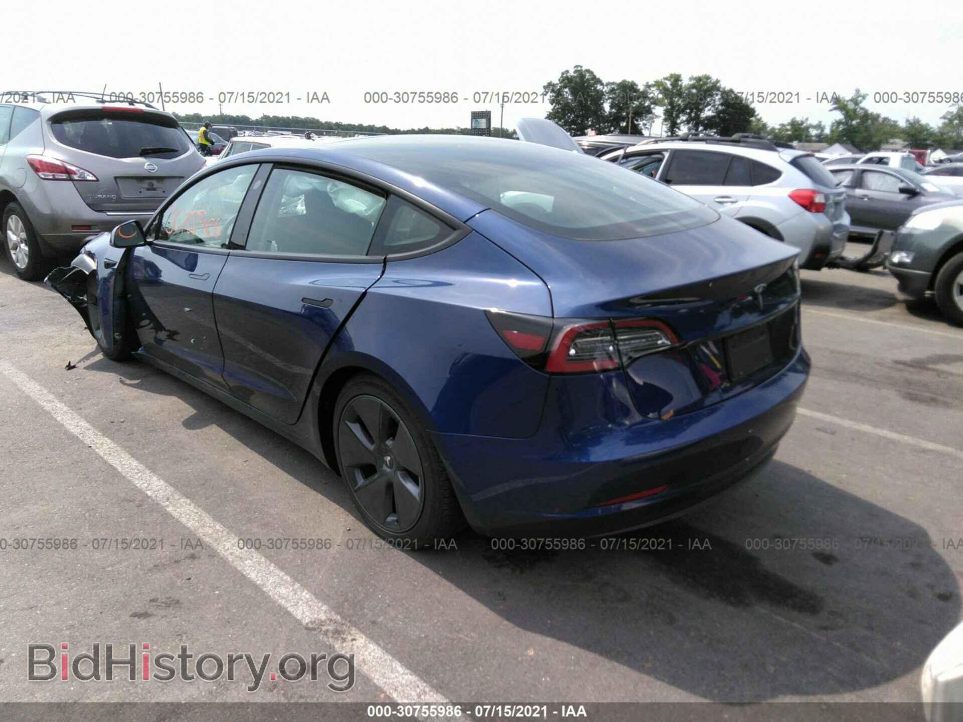 2021 TESLA MODEL 3 - VIN: 5YJ3E1EA4MF976439 - Photo 3