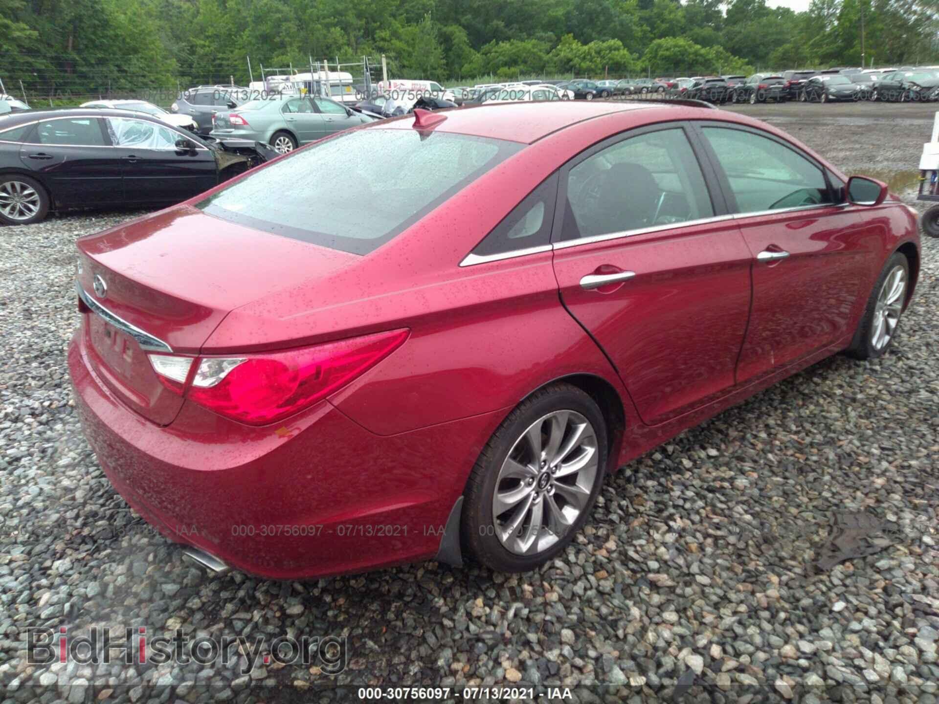 2013 HYUNDAI SONATA - VIN: 5NPEC4AC6DH629171 - Фото 4