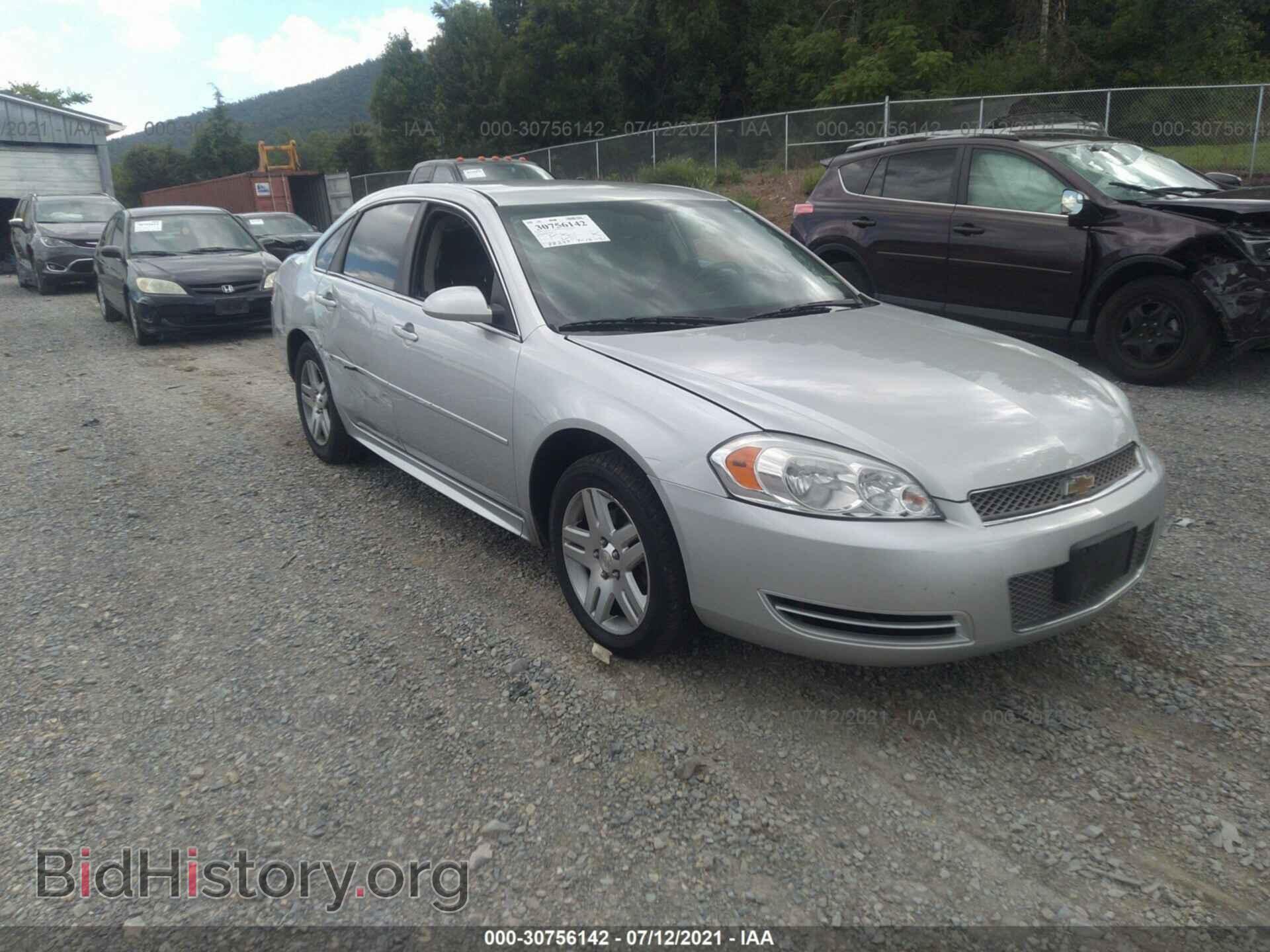 Фотография 2G1WG5E34C1290136 - CHEVROLET IMPALA 2012