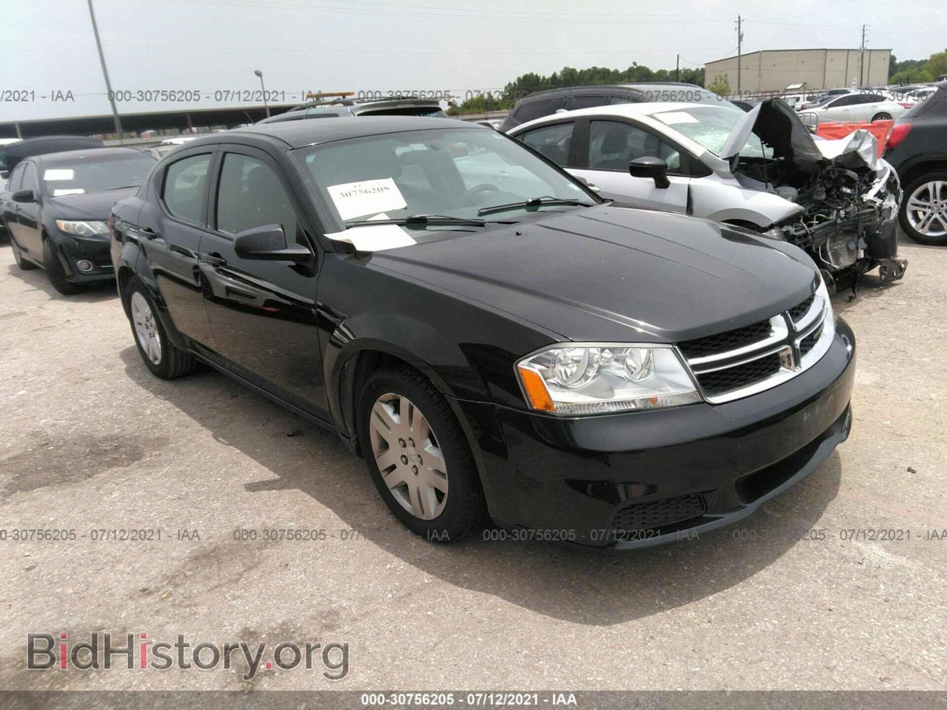 Photo 1C3CDZAB8CN252760 - DODGE AVENGER 2012