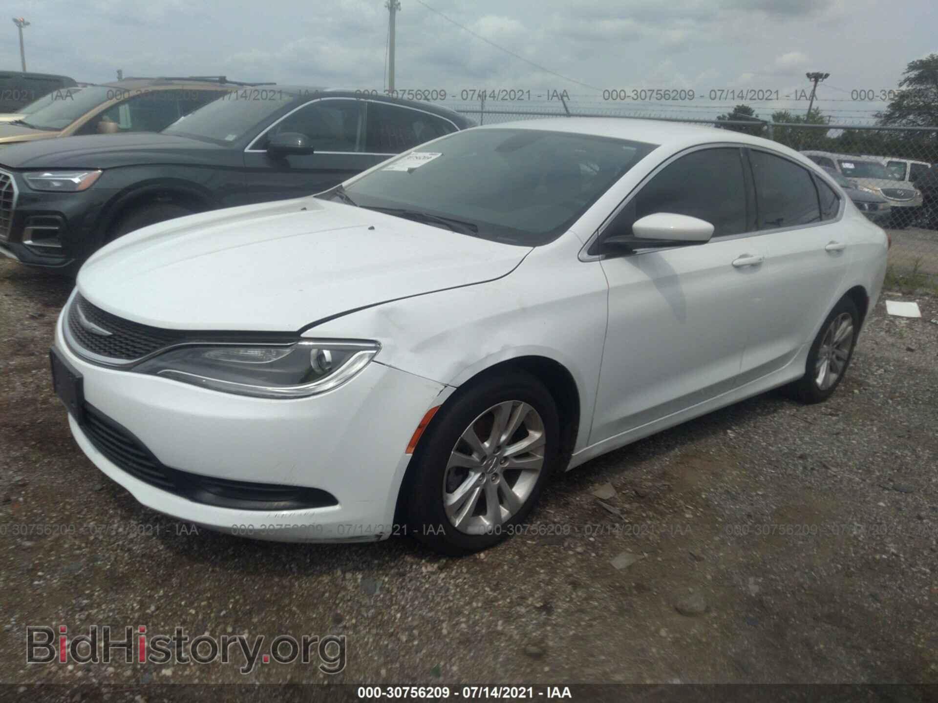 2016 CHRYSLER 200 - VIN: 1C3CCCFB5GN194167 - Фото 2