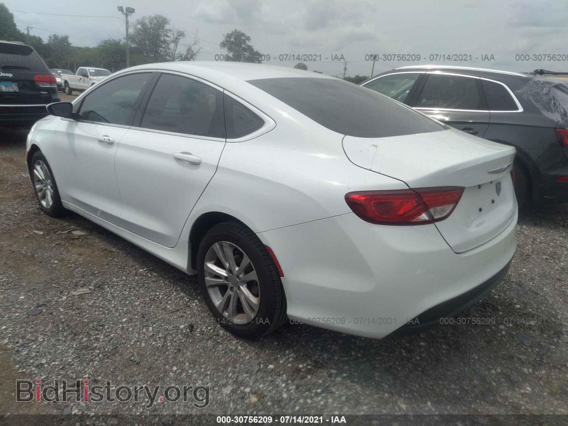 2016 CHRYSLER 200 - VIN: 1C3CCCFB5GN194167 - Фото 3