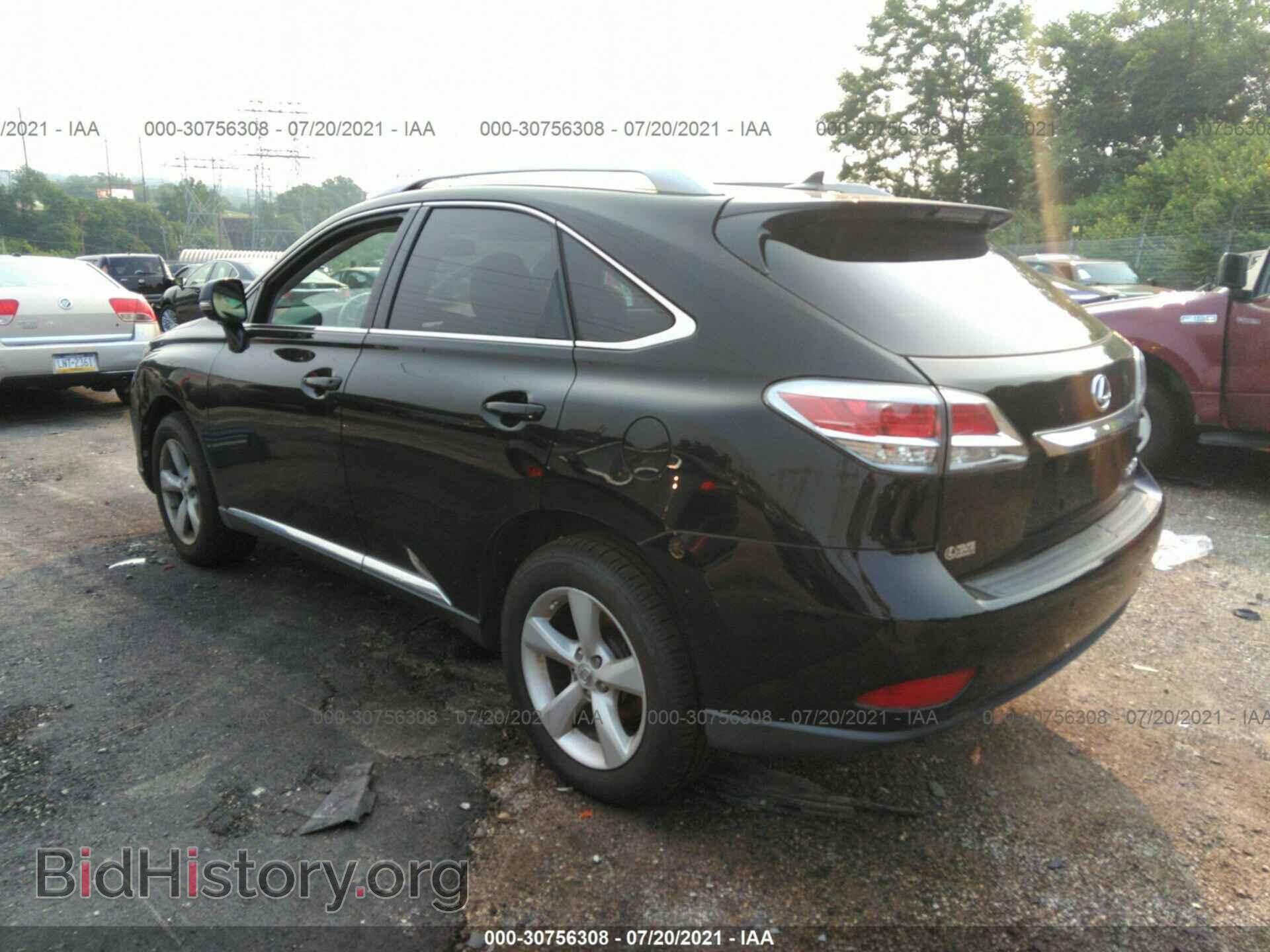2013 LEXUS RX 350 - VIN: 2T2BK1BAXDC216590 - Фото 3