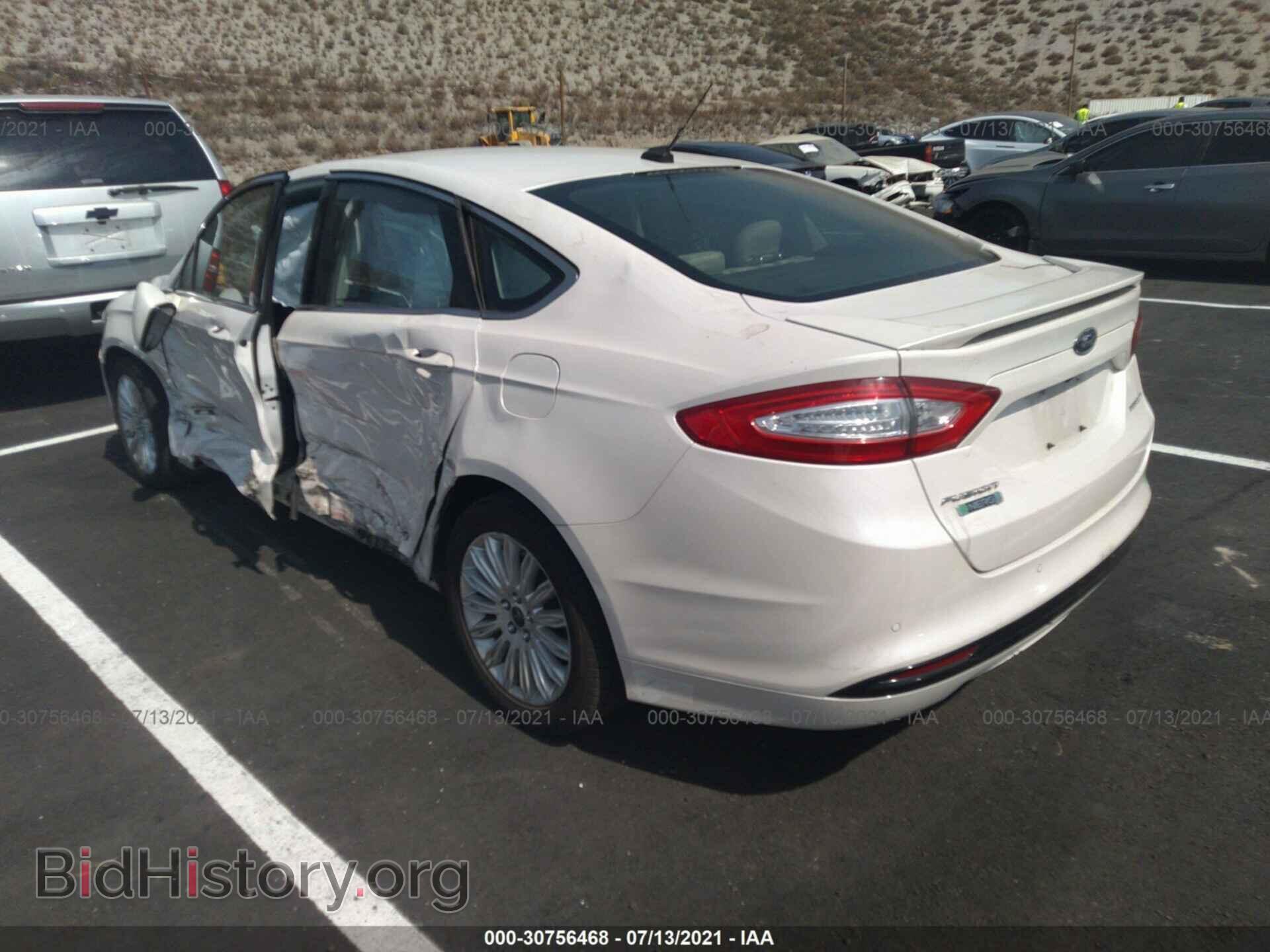 2014 FORD FUSION ENERGI - VIN: 3FA6P0SU2ER324702 - Фото 3