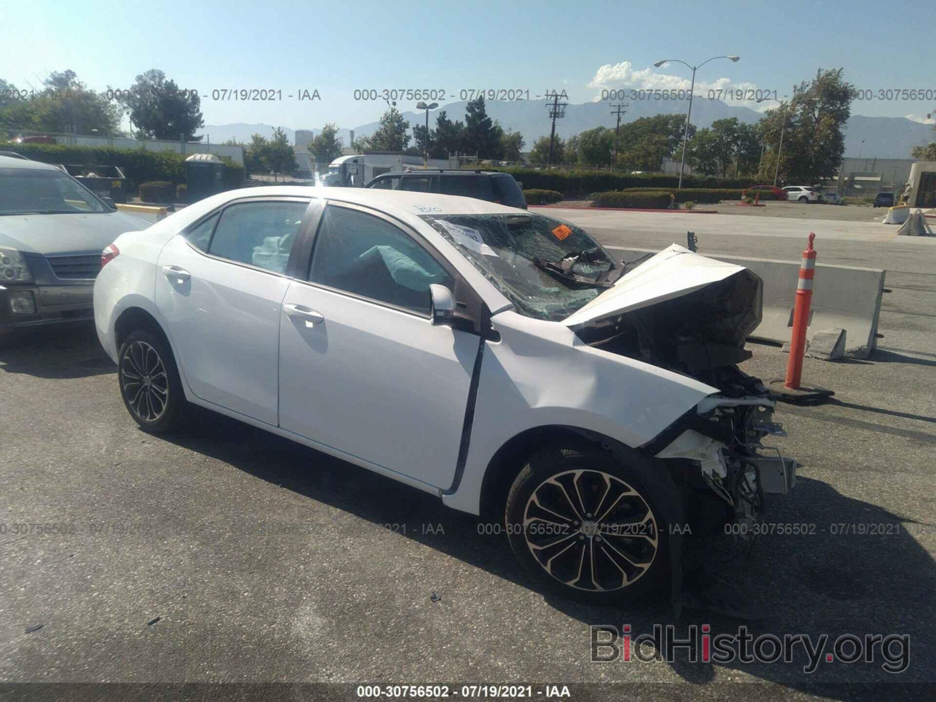 Photo 5YFBURHE7FP276370 - TOYOTA COROLLA 2015