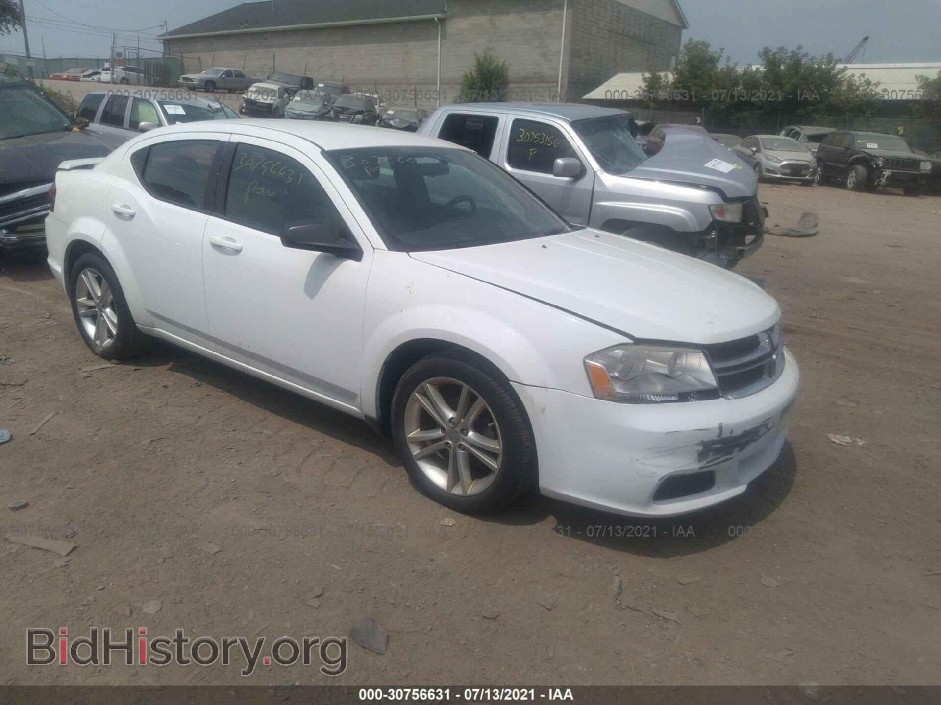 Photo 1C3CDZAG1CN290956 - DODGE AVENGER 2012