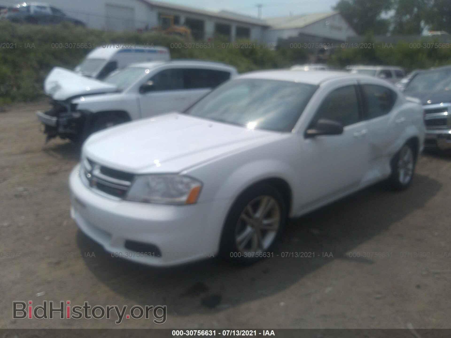 2012 DODGE AVENGER - VIN: 1C3CDZAG1CN290956 - Фото 2