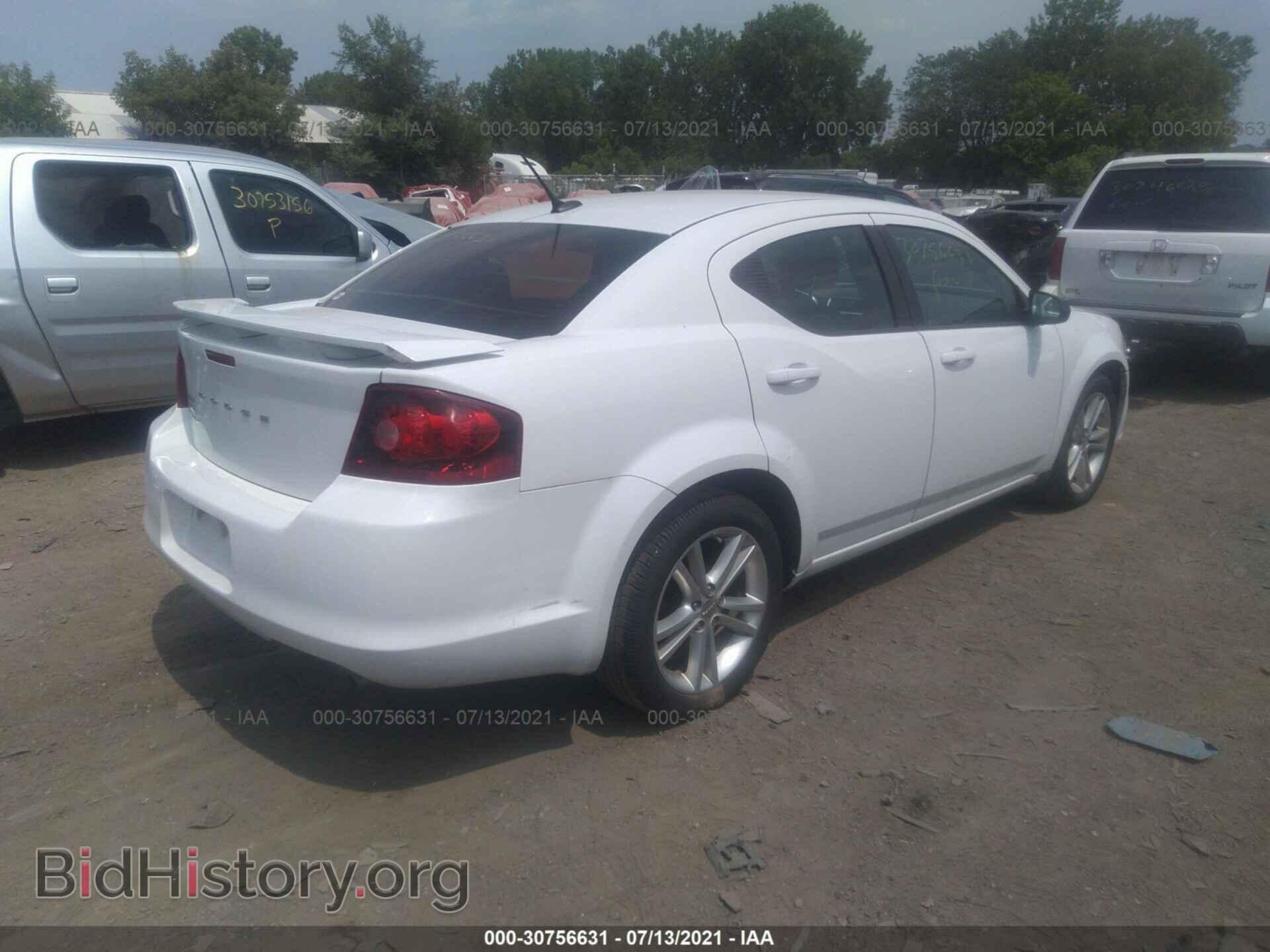 2012 DODGE AVENGER - VIN: 1C3CDZAG1CN290956 - Фото 4