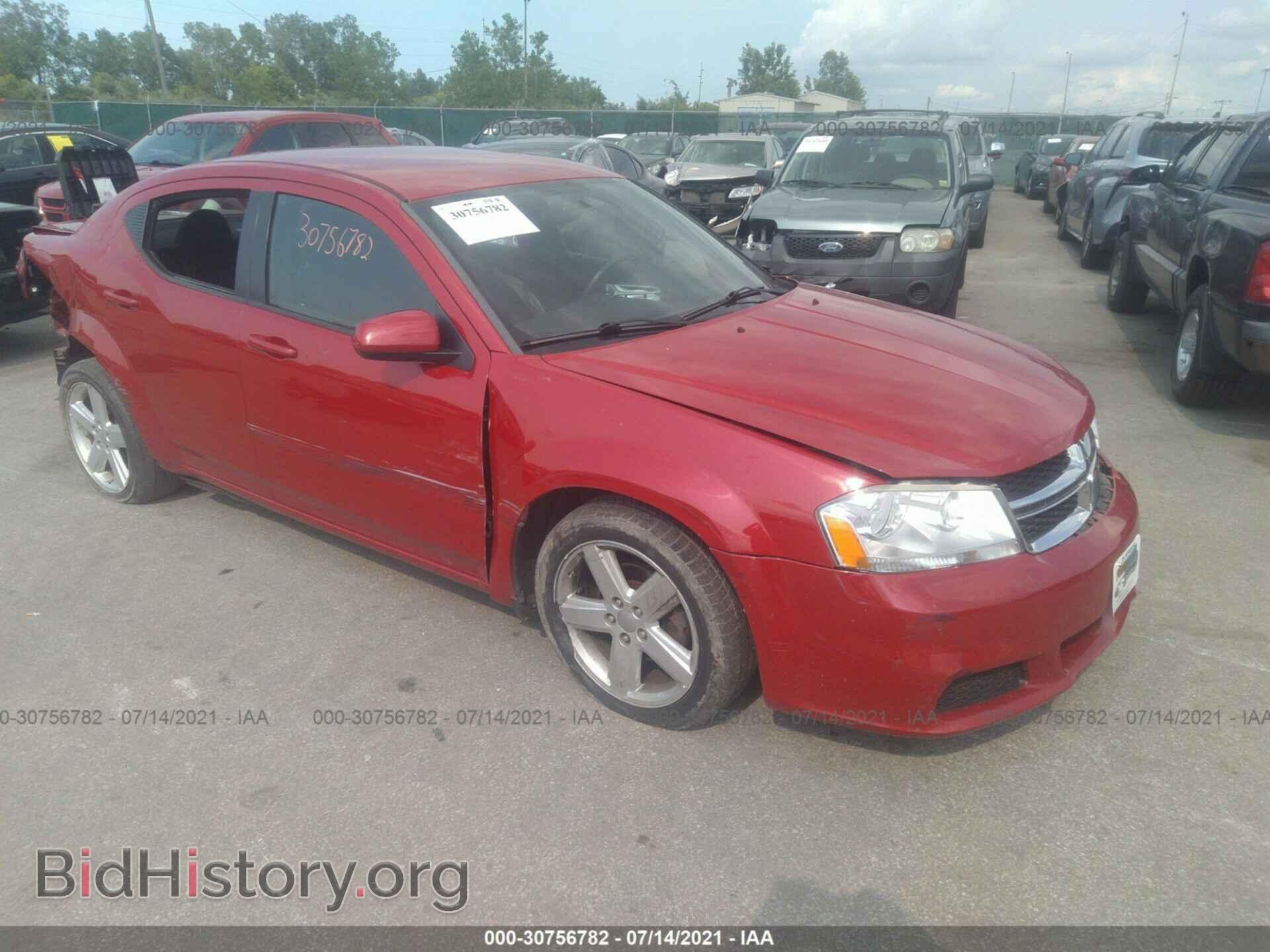 Photo 1C3CDZCB3CN213703 - DODGE AVENGER 2012