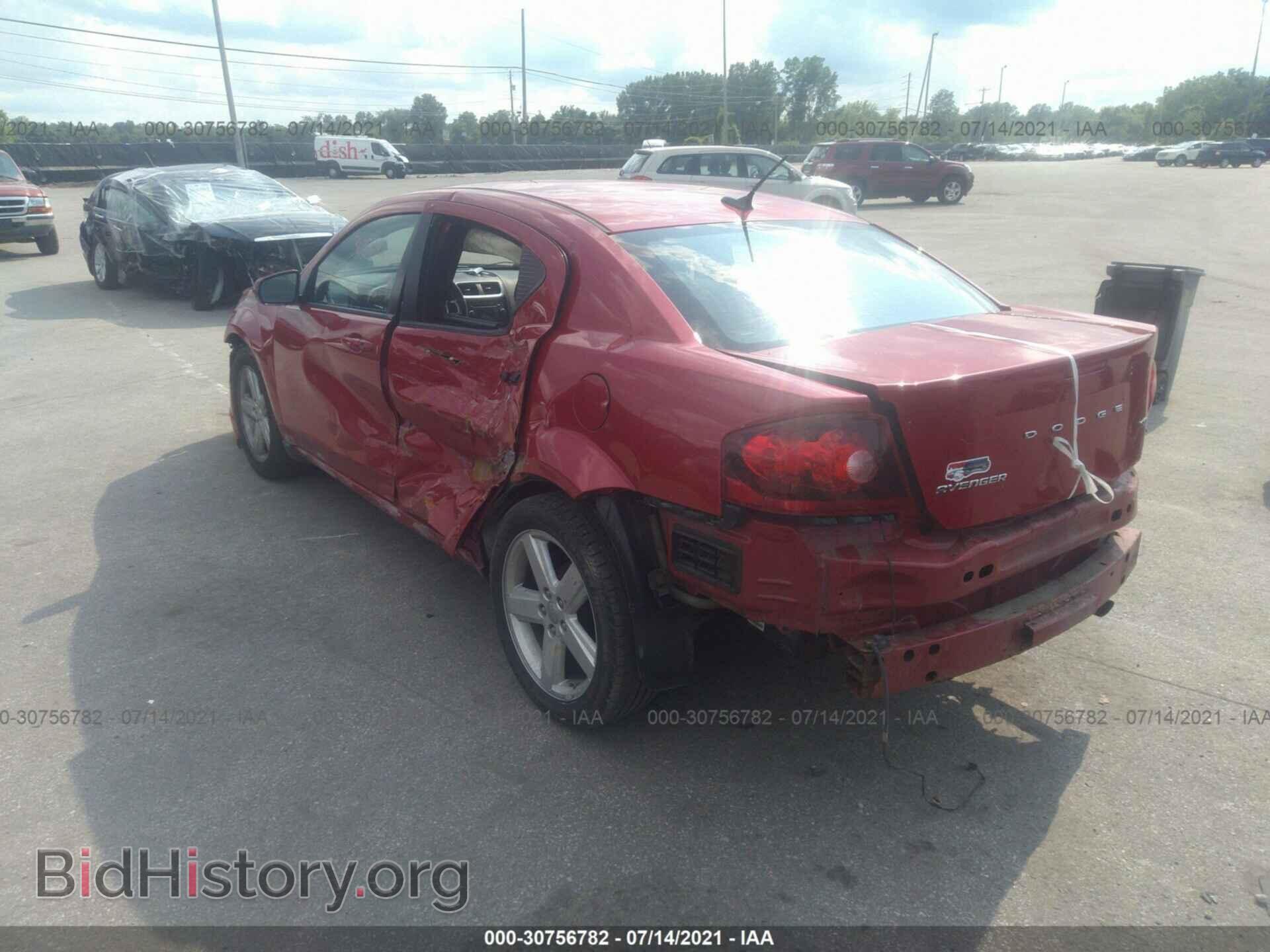 2012 DODGE AVENGER - VIN: 1C3CDZCB3CN213703 - Photo 3