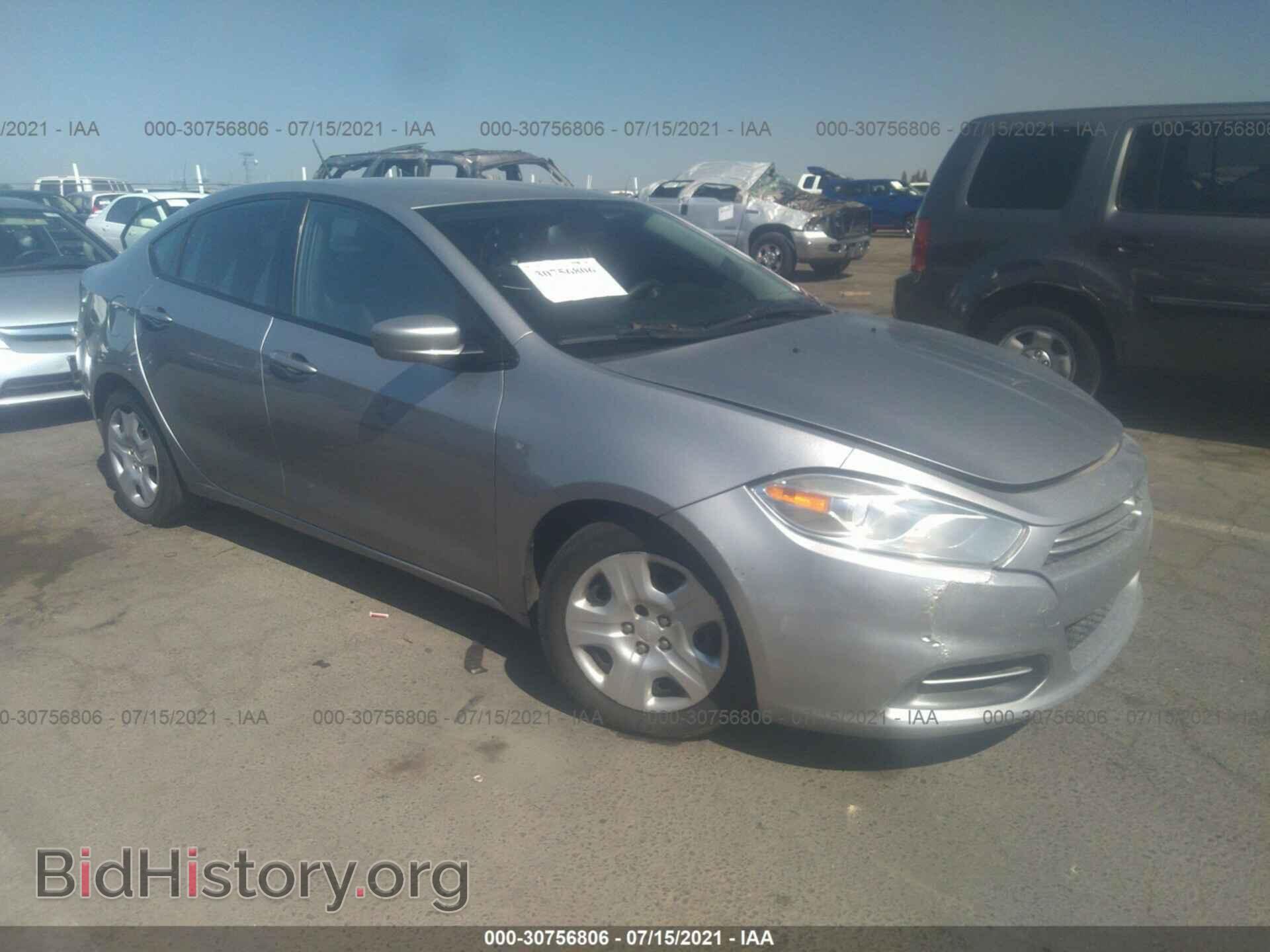 Фотография 1C3CDFAA8FD300483 - DODGE DART 2015