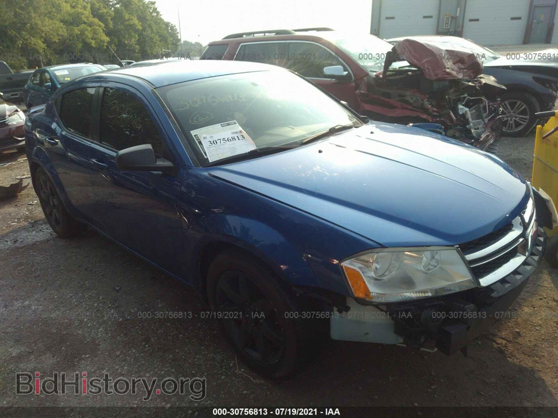 Фотография 1C3CDZAG7DN552674 - DODGE AVENGER 2013