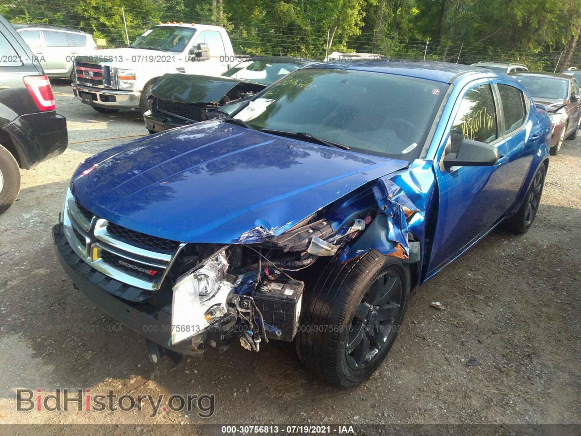 2013 DODGE AVENGER - VIN: 1C3CDZAG7DN552674 - Фото 2