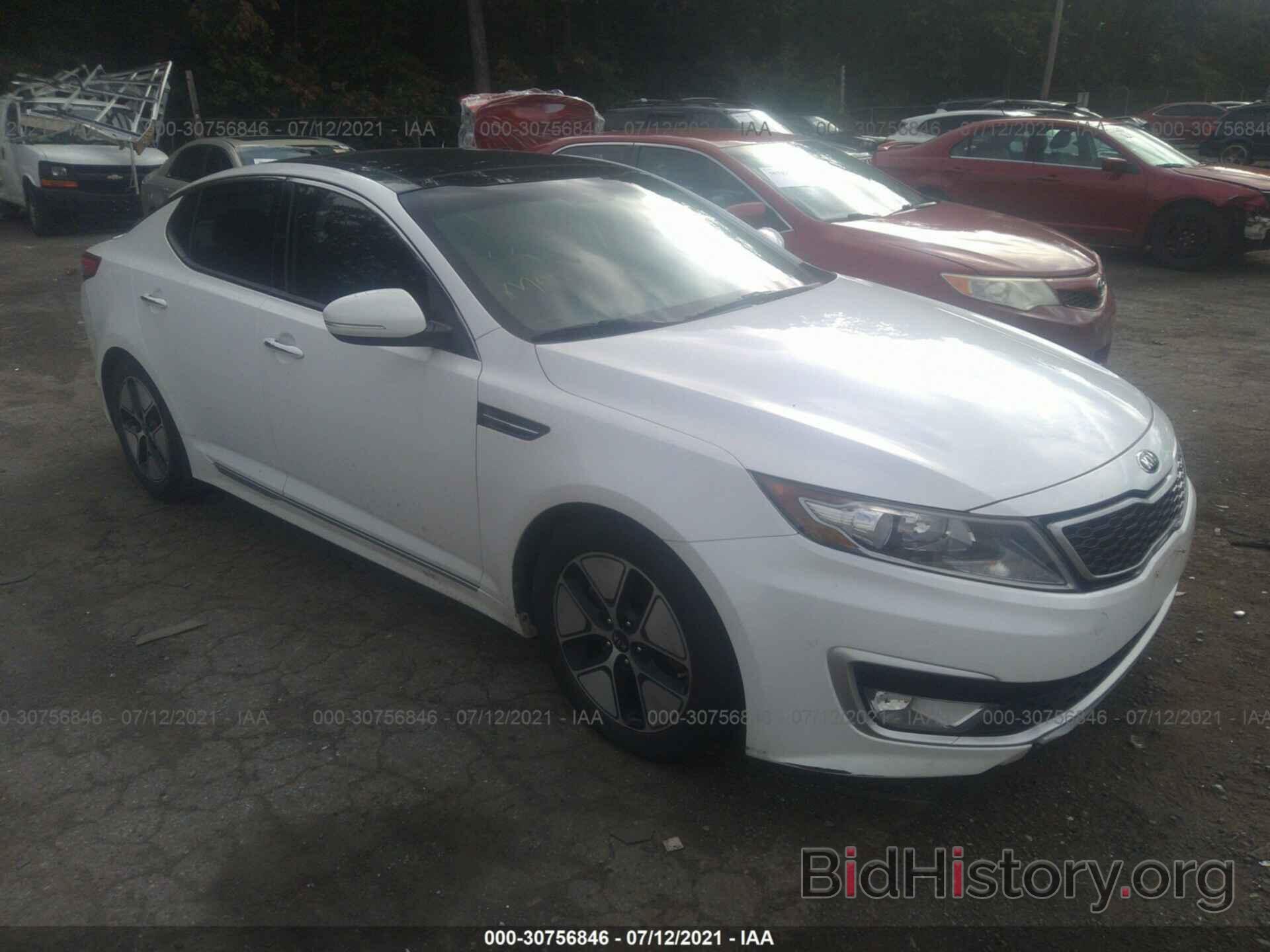 Фотография KNAGM4AD3D5057245 - KIA OPTIMA HYBRID 2013