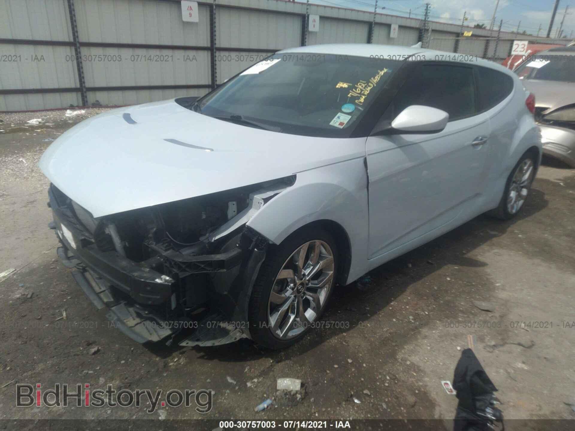 2014 HYUNDAI VELOSTER - VIN: KMHTC6AD5EU213045 - Фото 2