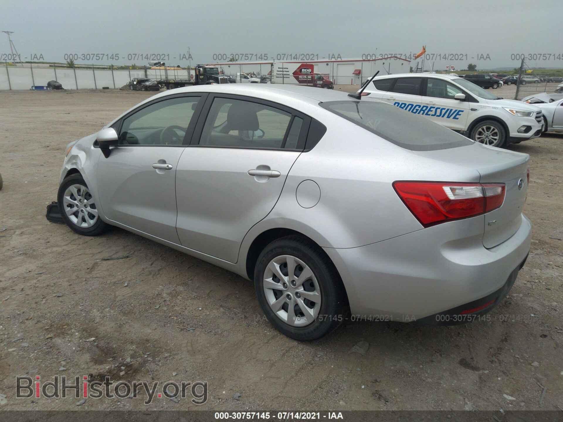 2012 KIA RIO - VIN: KNADM4A37C6084743 - Фото 3