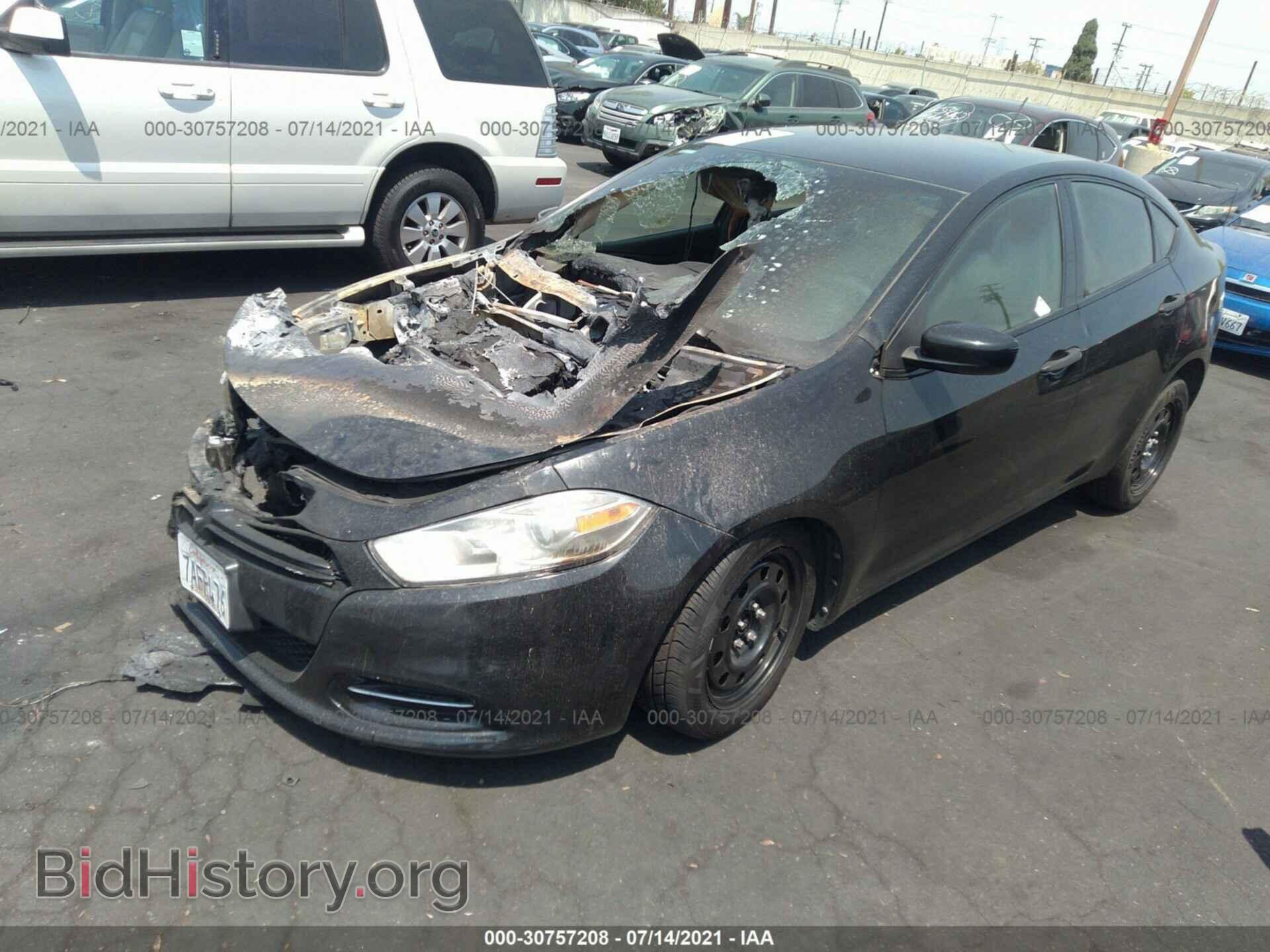 2013 DODGE DART - VIN: 1C3CDFAA6DD175299 - Фото 2