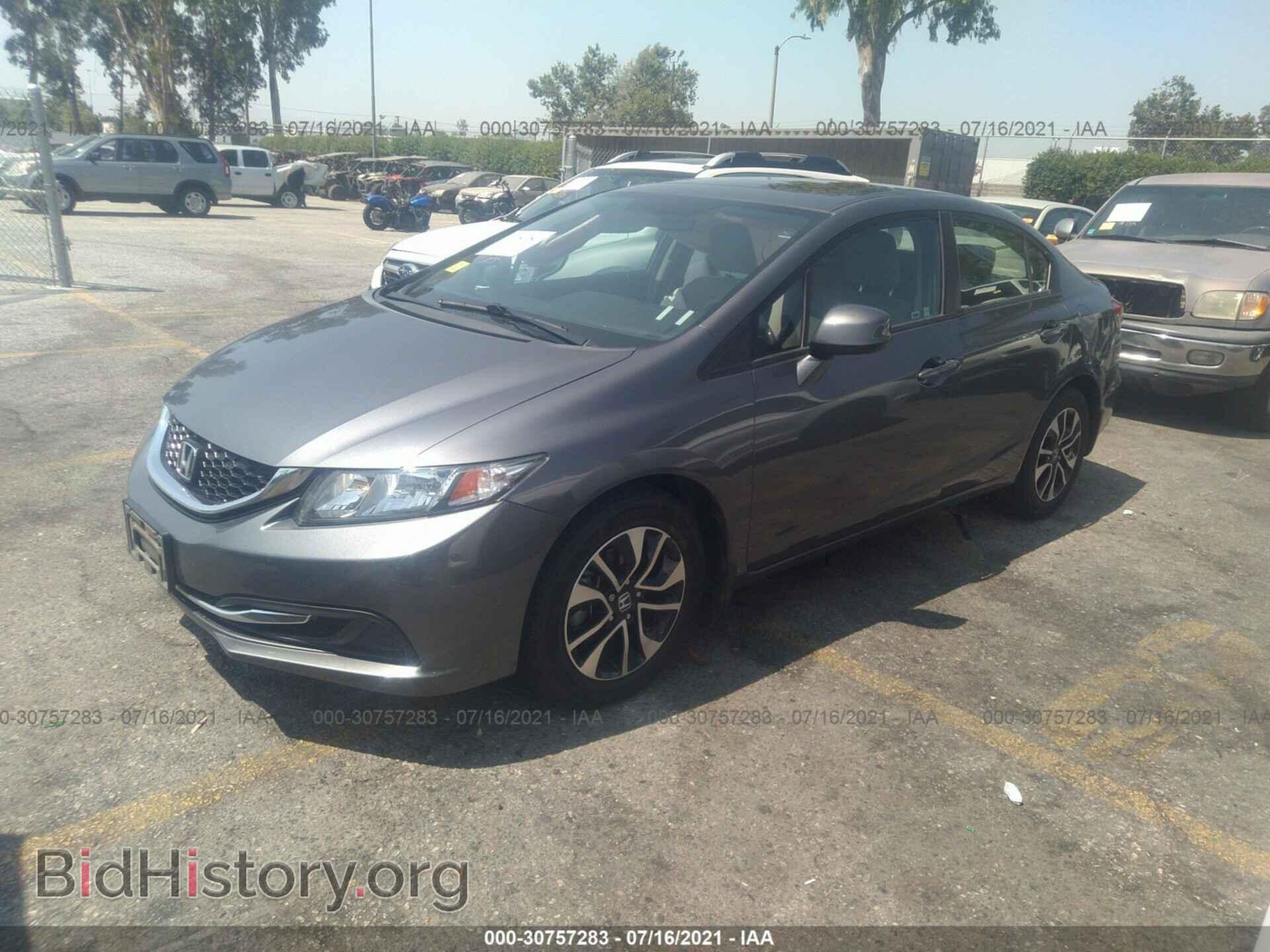 2013 HONDA CIVIC SDN - VIN: 19XFB2F86DE262843 - Фото 2