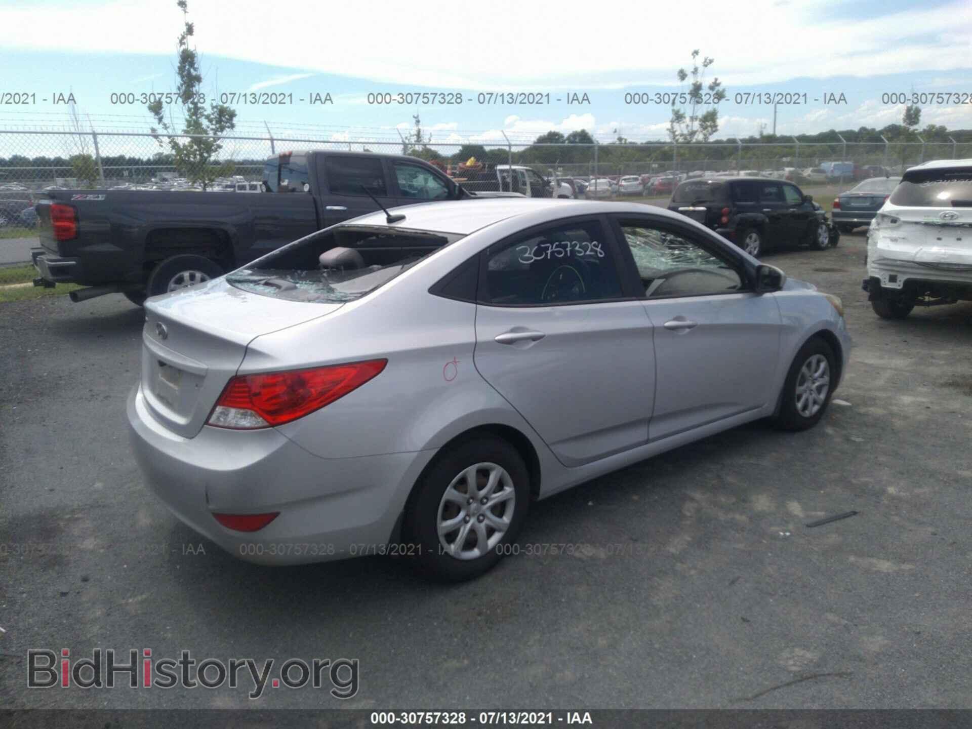 2012 HYUNDAI ACCENT - VIN: KMHCT4AE4CU150045 - Фото 4