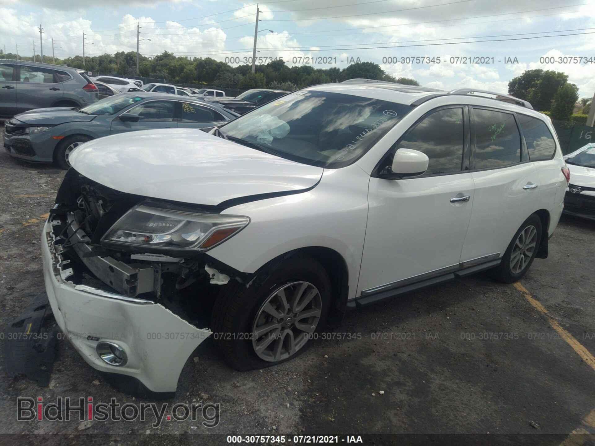 2014 NISSAN PATHFINDER - VIN: 5N1AR2MN0EC732335 - Фото 2