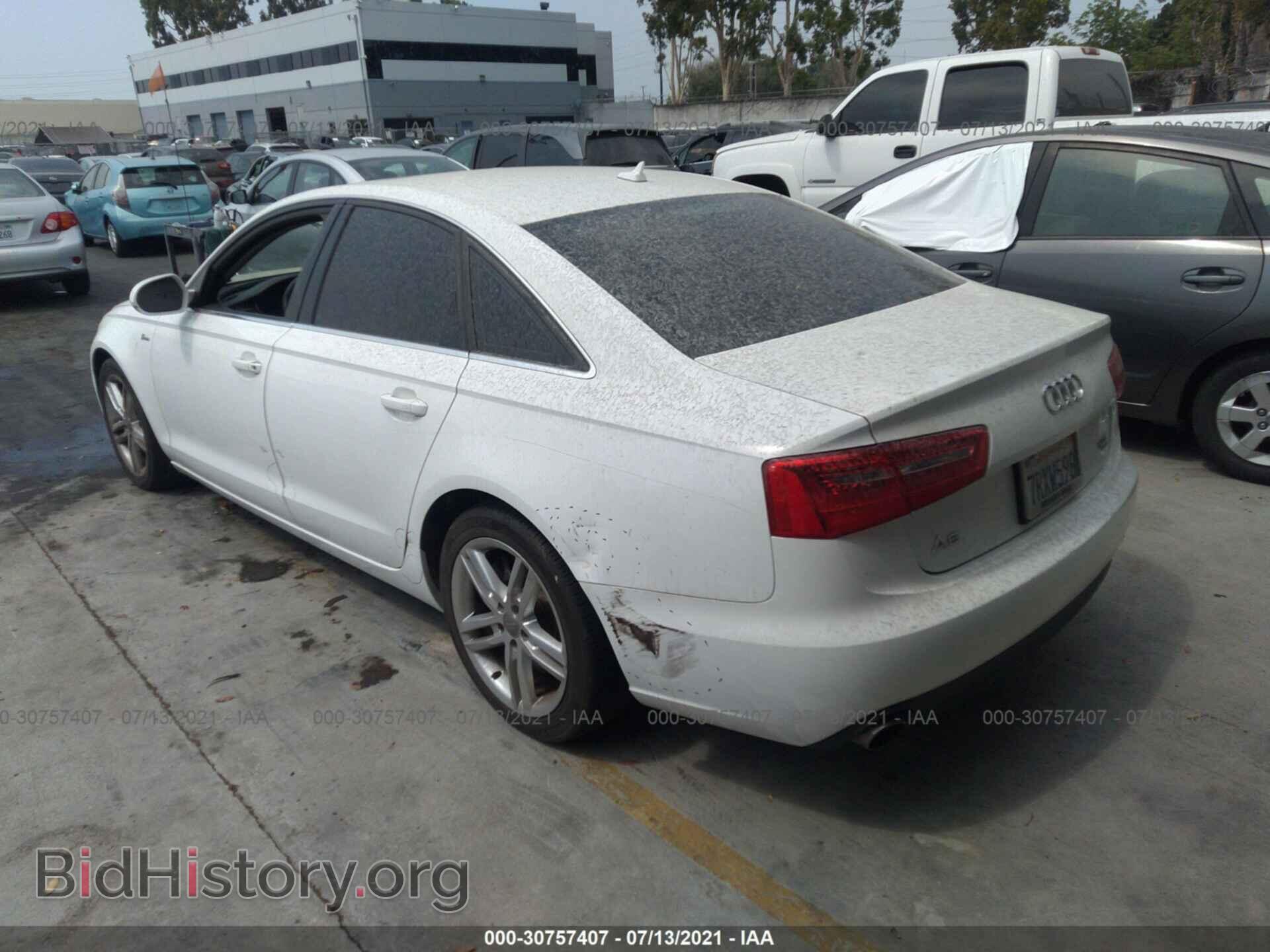2012 AUDI A6 - VIN: WAUFGAFC8CN041204 - Фото 3