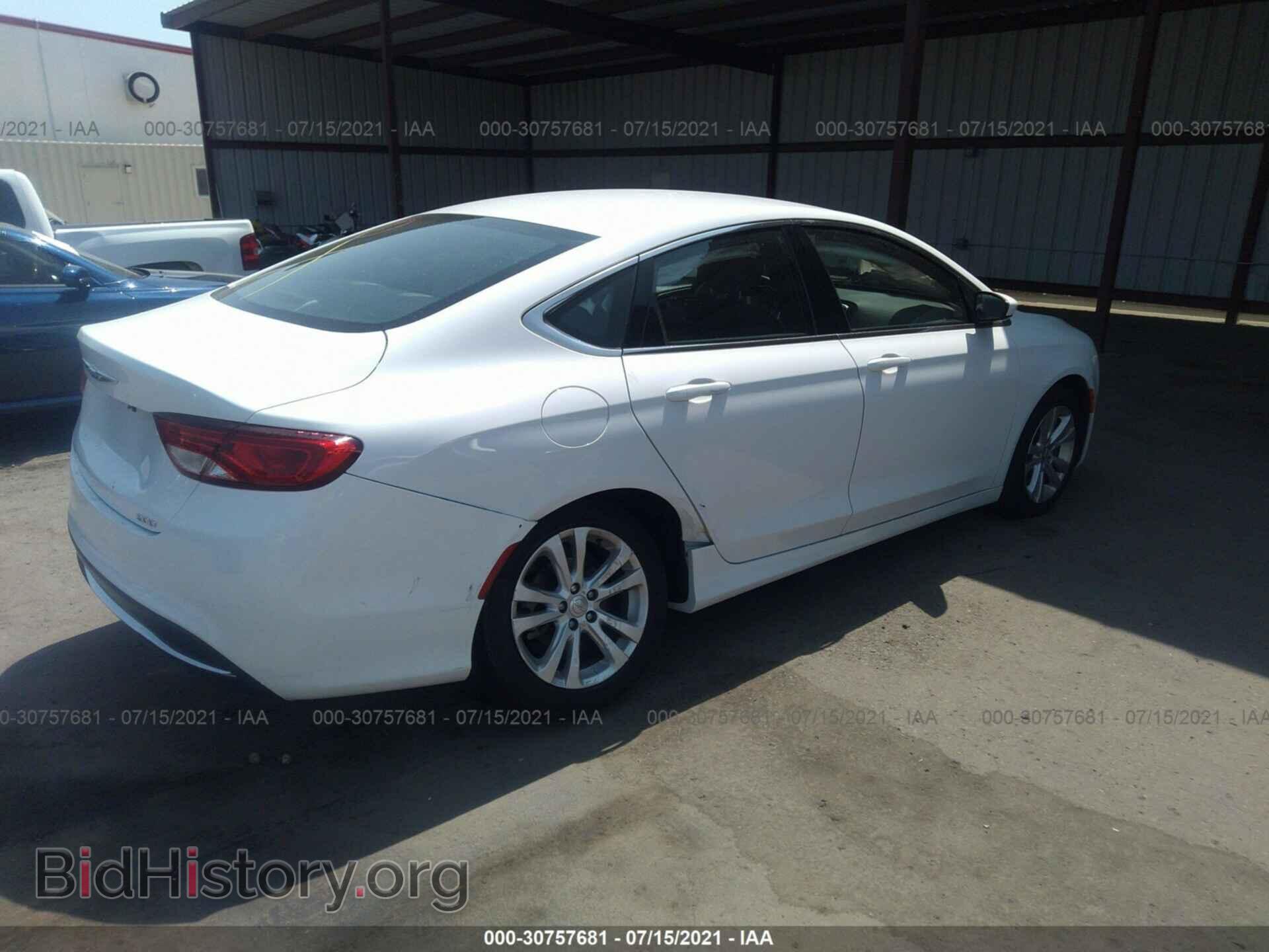 2015 CHRYSLER 200 - VIN: 1C3CCCAB2FN637493 - Фото 4