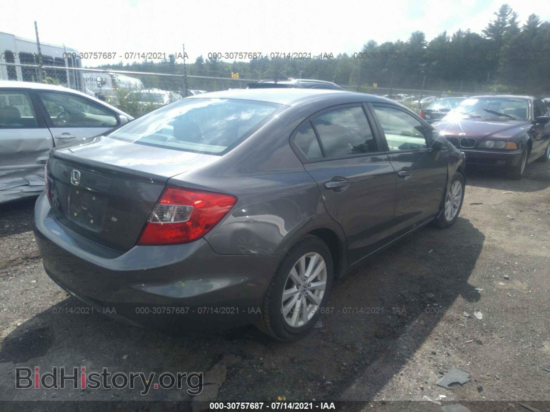 2012 HONDA CIVIC SDN - VIN: 2HGFB2F86CH554822 - Фото 4