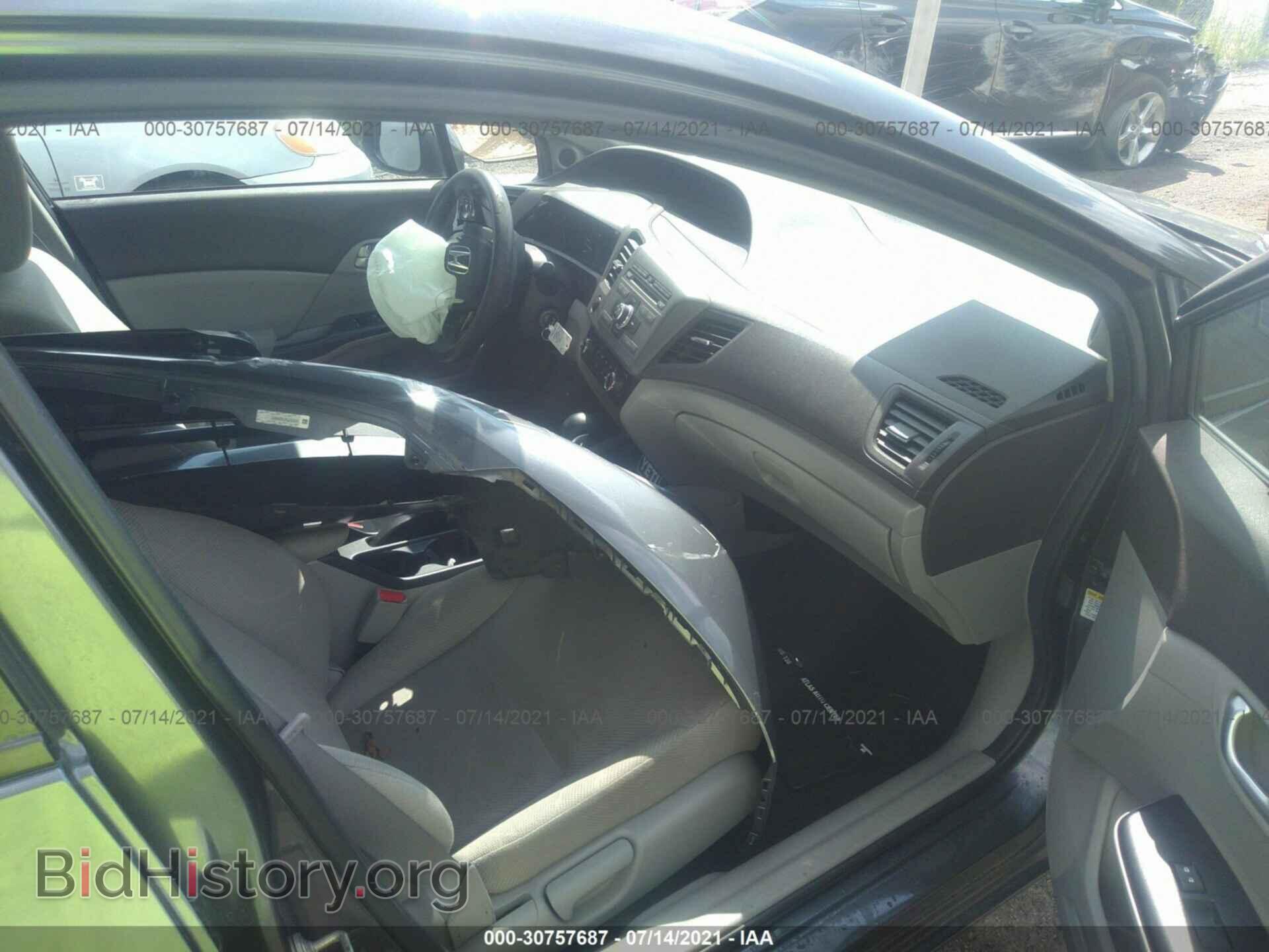 2012 HONDA CIVIC SDN - VIN: 2HGFB2F86CH554822 - Фото 5