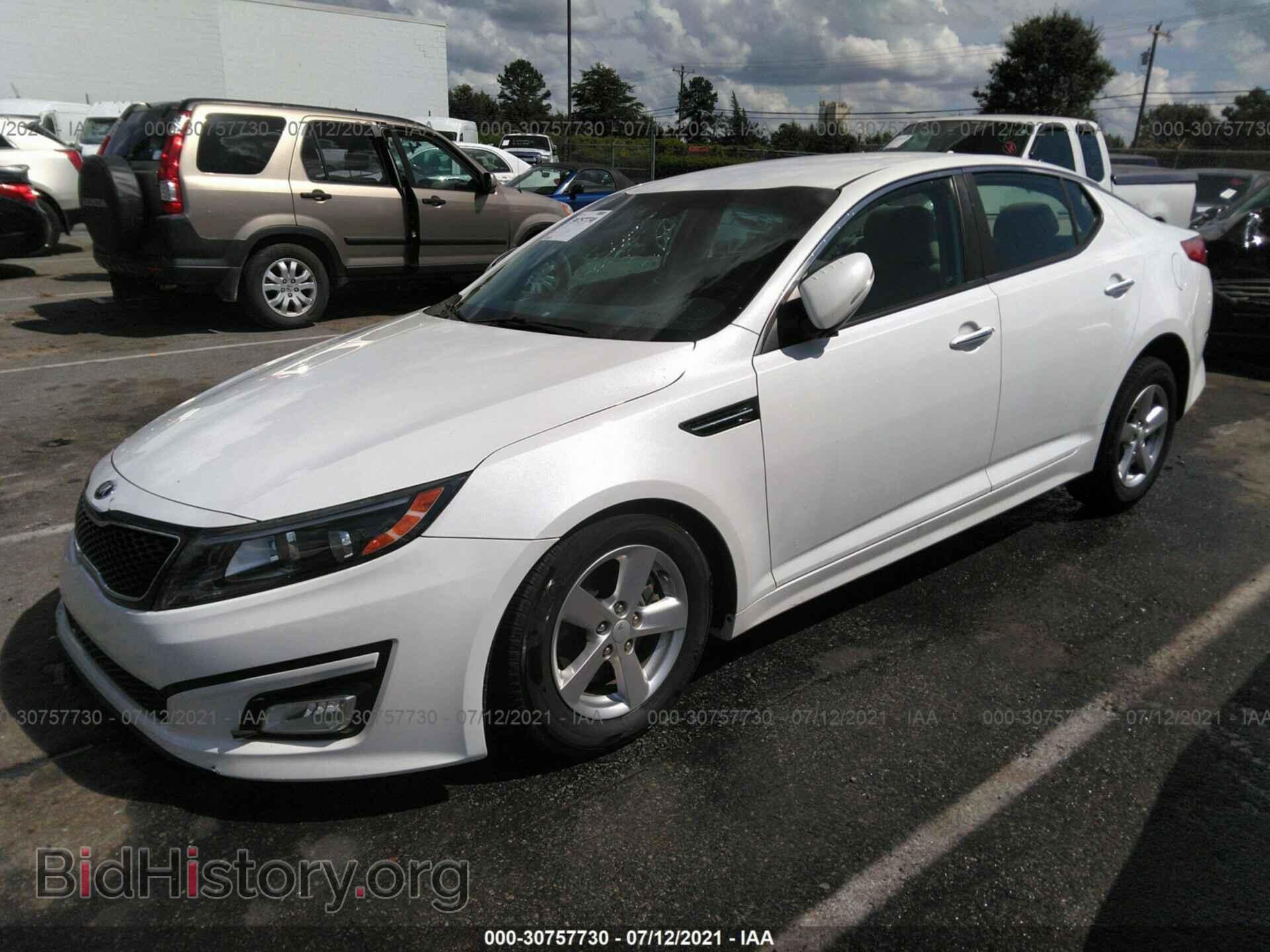 2015 KIA OPTIMA - VIN: 5XXGM4A76FG512164 - Фото 2