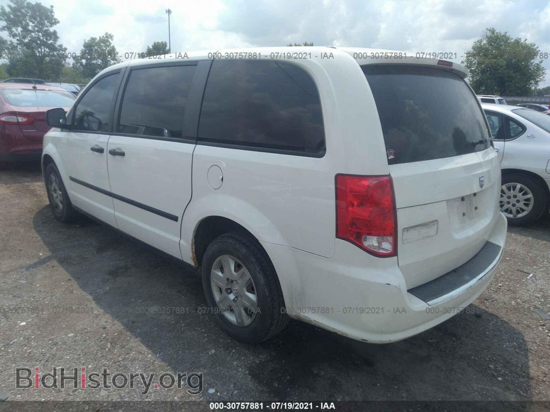 2013 RAM CARGO VAN - VIN: 2C4RRGAG3DR672146 - Фото 3