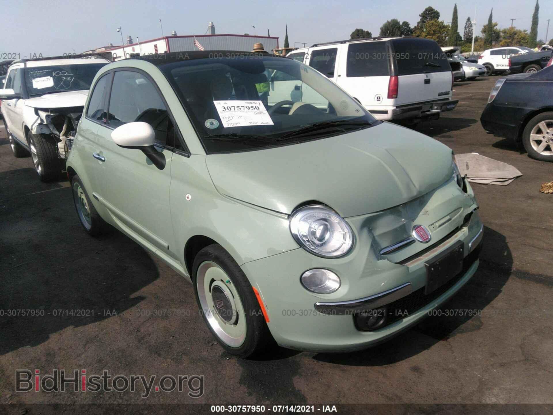 Photo 3C3CFFER1FT716587 - FIAT 500C 2015