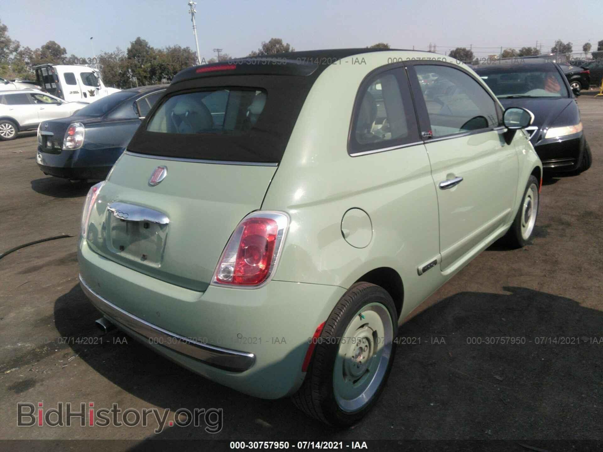 2015 FIAT 500C - VIN: 3C3CFFER1FT716587 - Фото 4