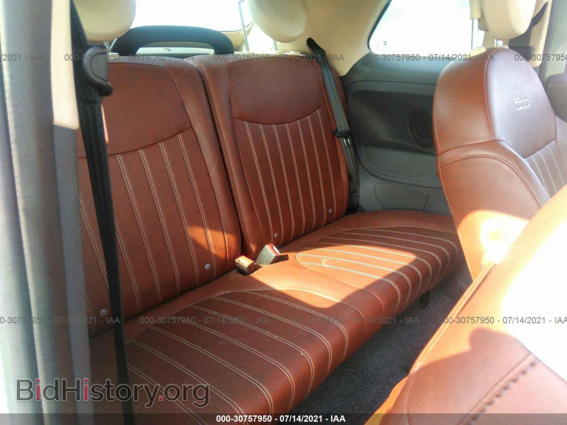 2015 FIAT 500C - VIN: 3C3CFFER1FT716587 - Фото 8
