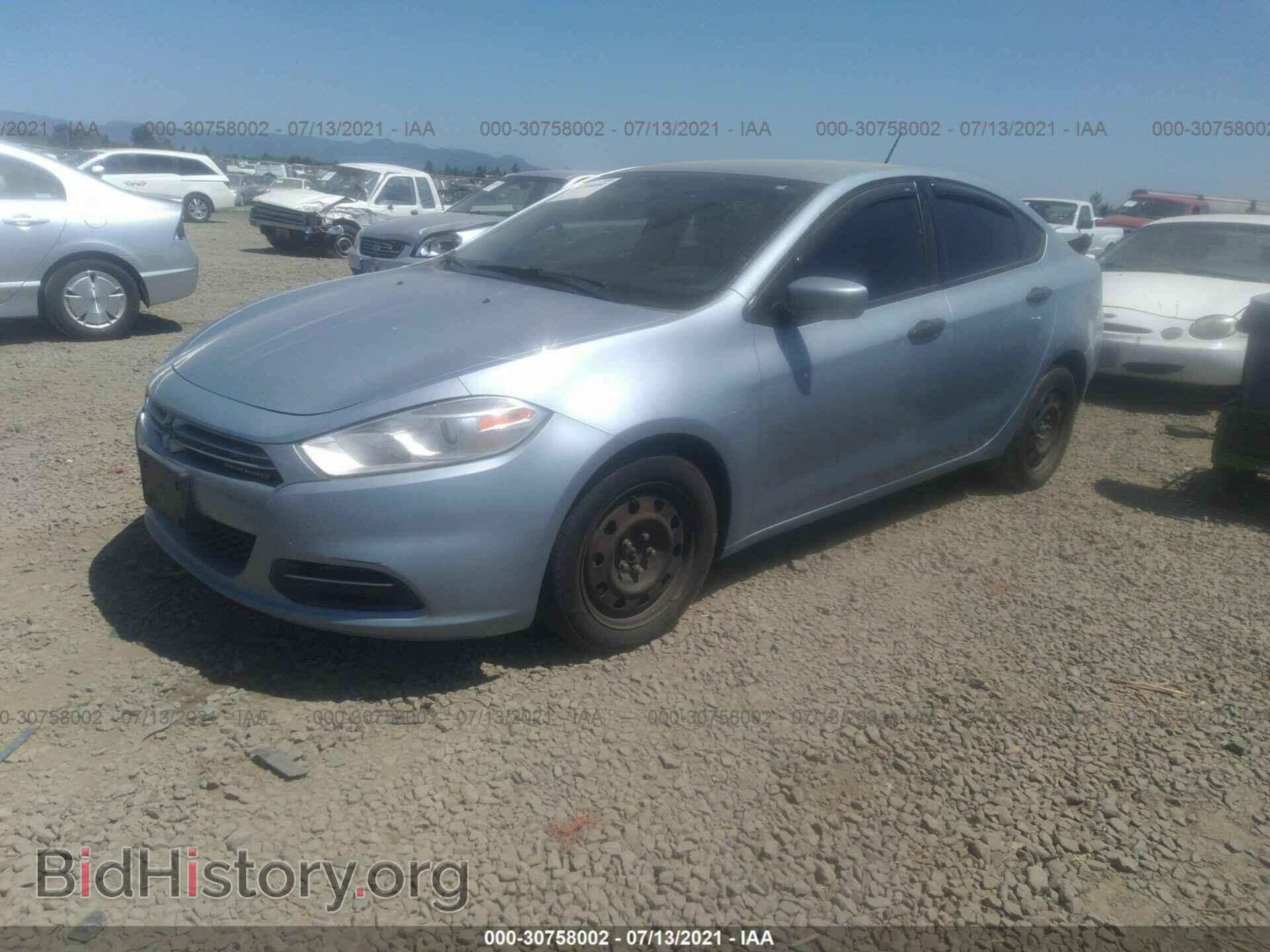 2013 DODGE DART - VIN: 1C3CDFAA7DD325727 - Фото 2