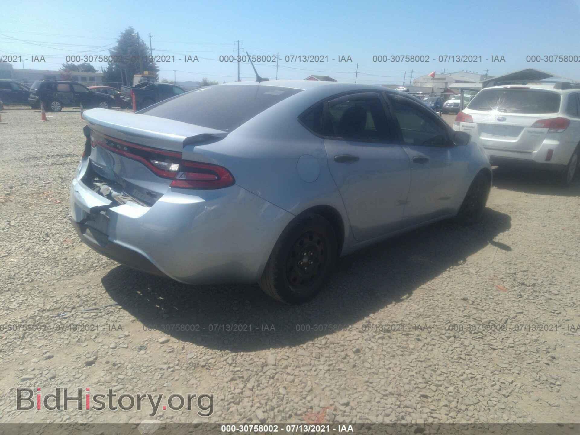2013 DODGE DART - VIN: 1C3CDFAA7DD325727 - Фото 4