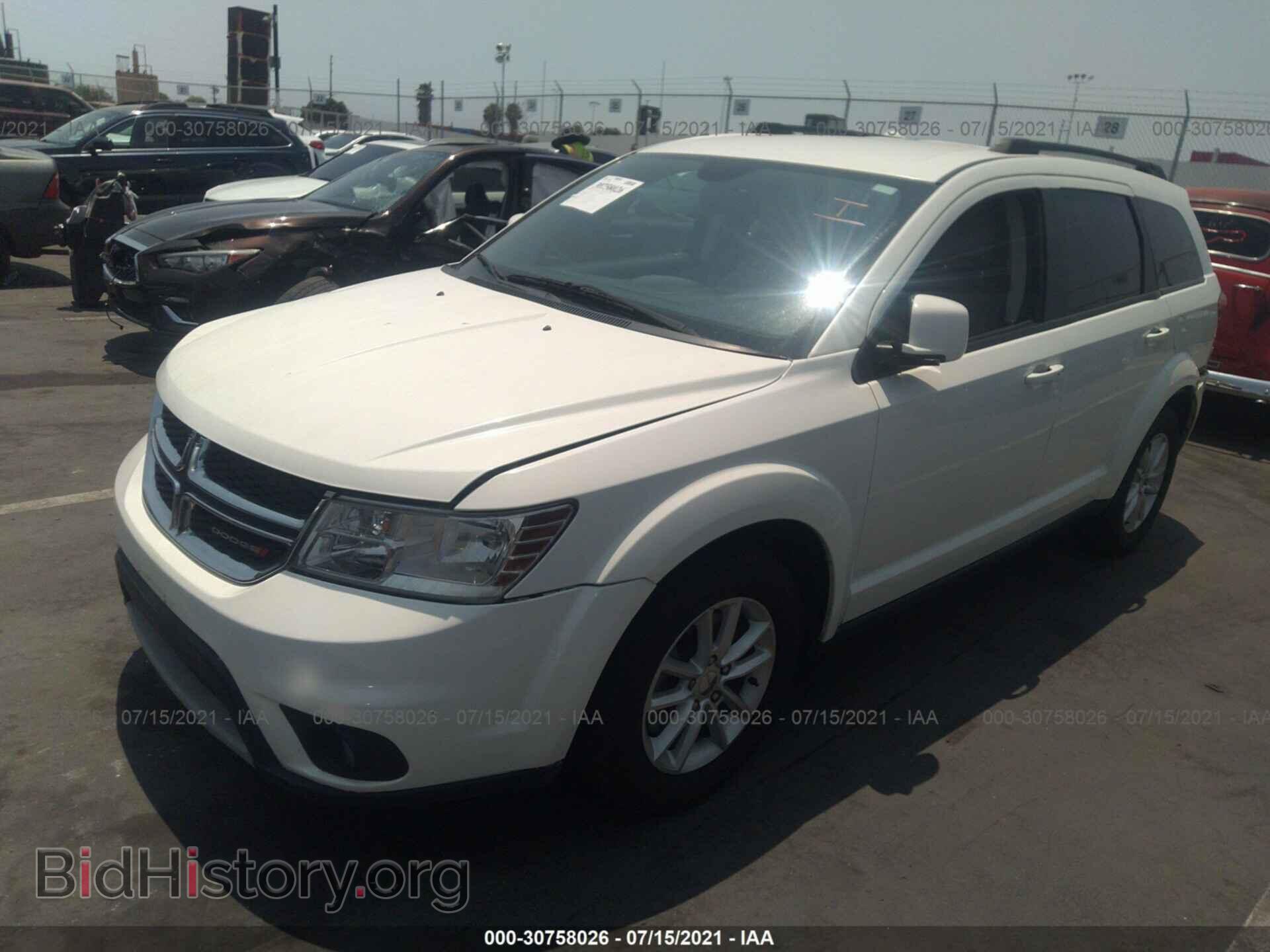 2014 DODGE JOURNEY - VIN: 3C4PDCBB5ET198927 - Фото 2