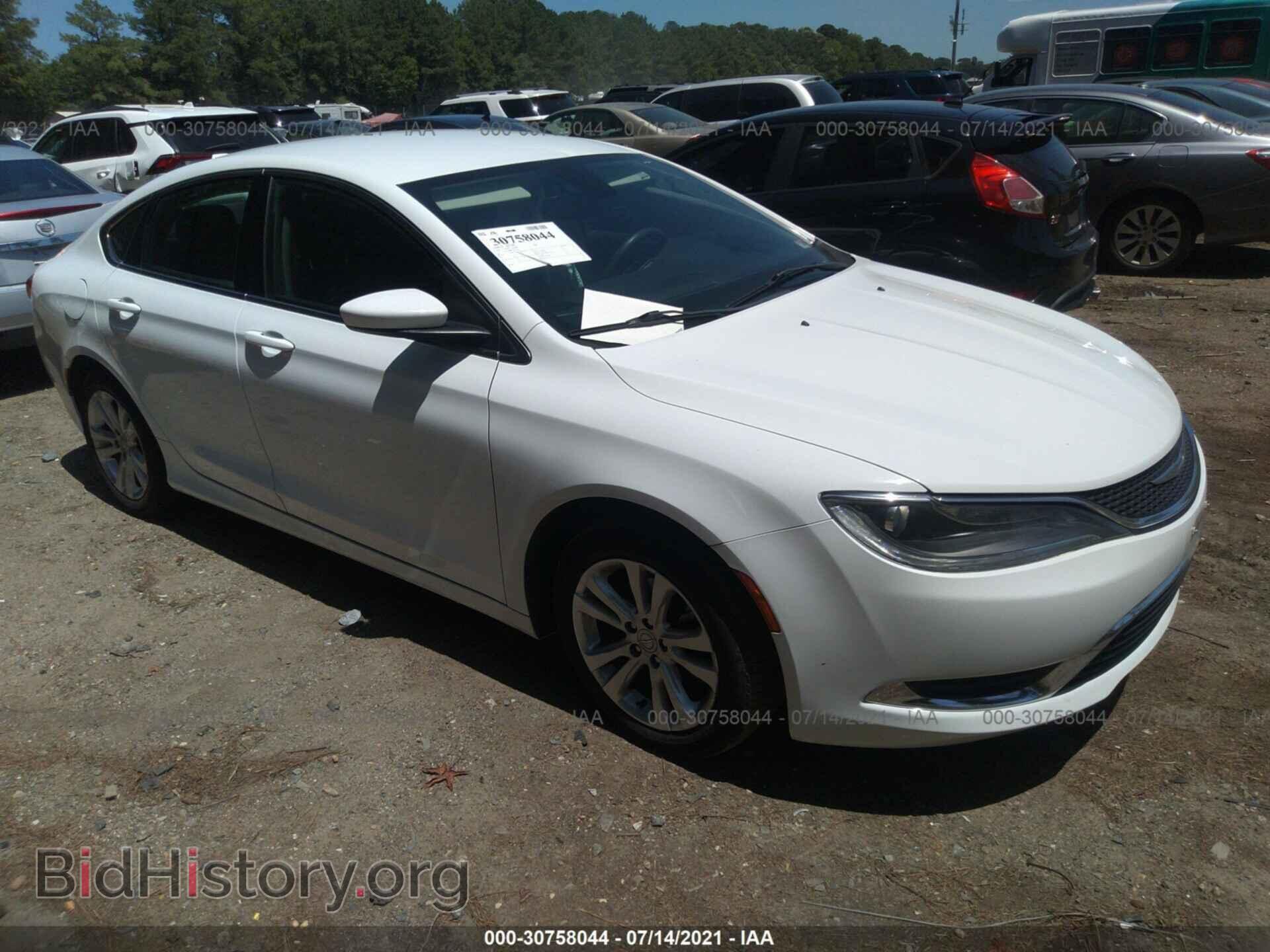 Фотография 1C3CCCAB9FN661144 - CHRYSLER 200 2015
