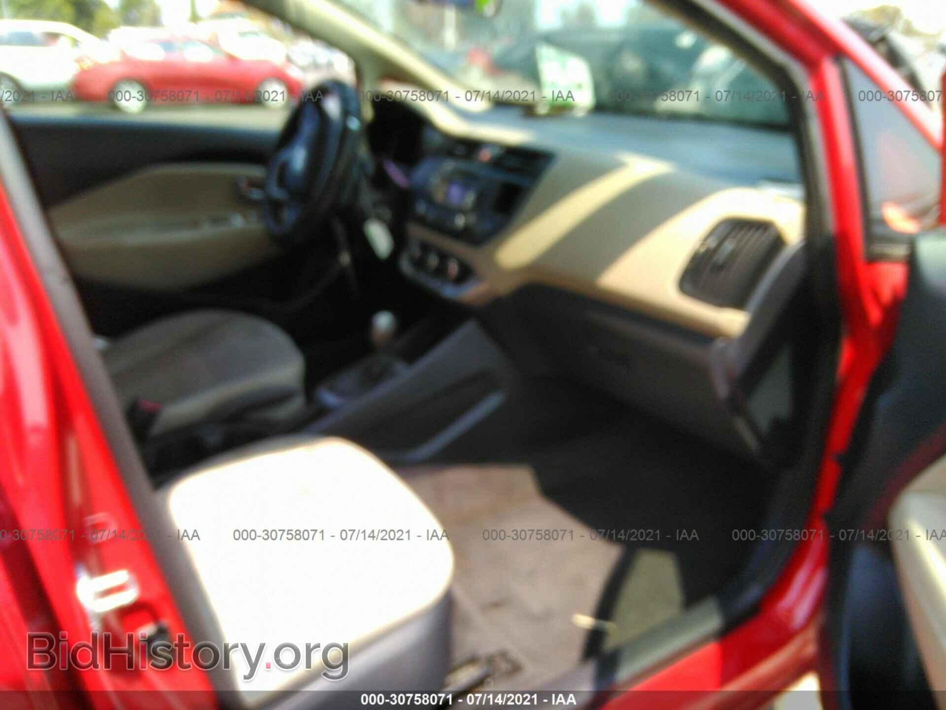 2013 KIA RIO - VIN: KNADM4A38D6098099 - Фото 5