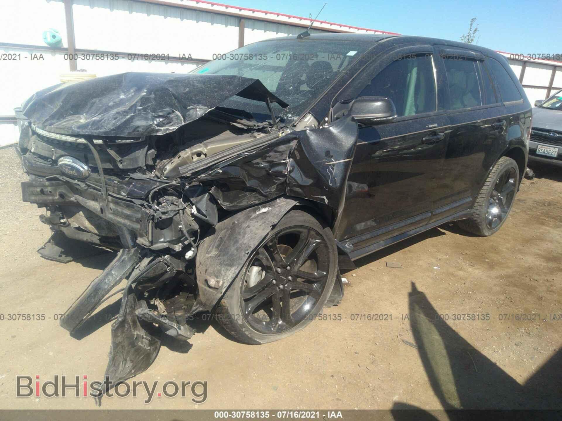 2014 FORD EDGE - VIN: 2FMDK3AKXEBB31015 - Фото 2