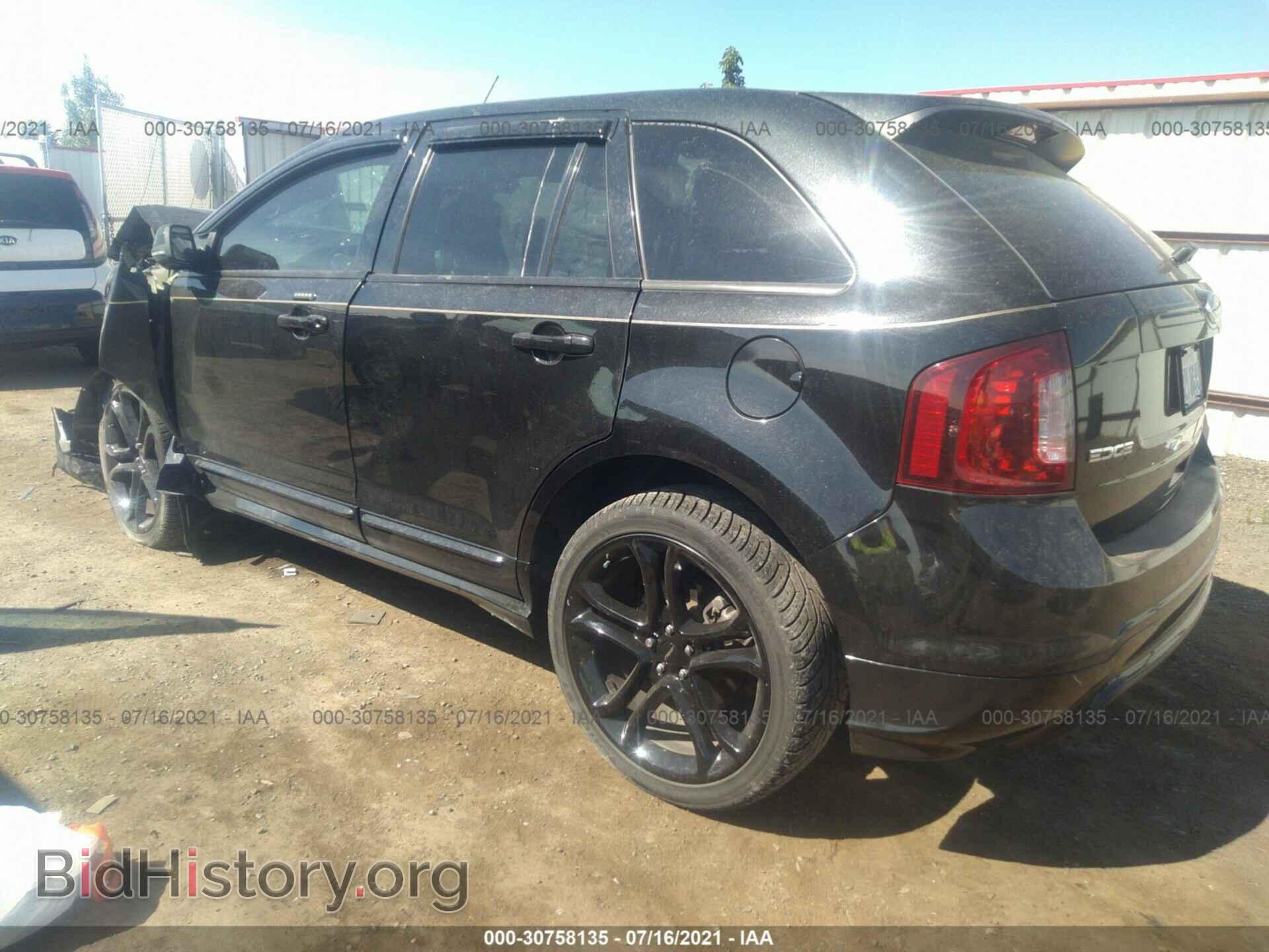 2014 FORD EDGE - VIN: 2FMDK3AKXEBB31015 - Фото 3