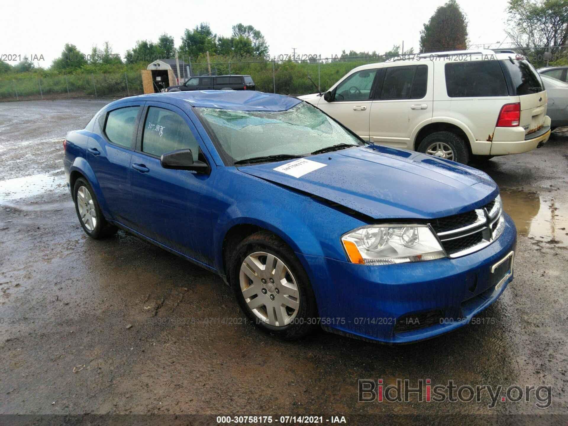 Photo 1C3CDZABXDN572504 - DODGE AVENGER 2013