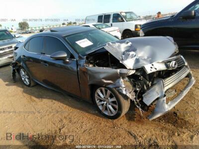 2014 Lexus IS 250, серый — VIN JTHCF1D21E5001065, IAAI
