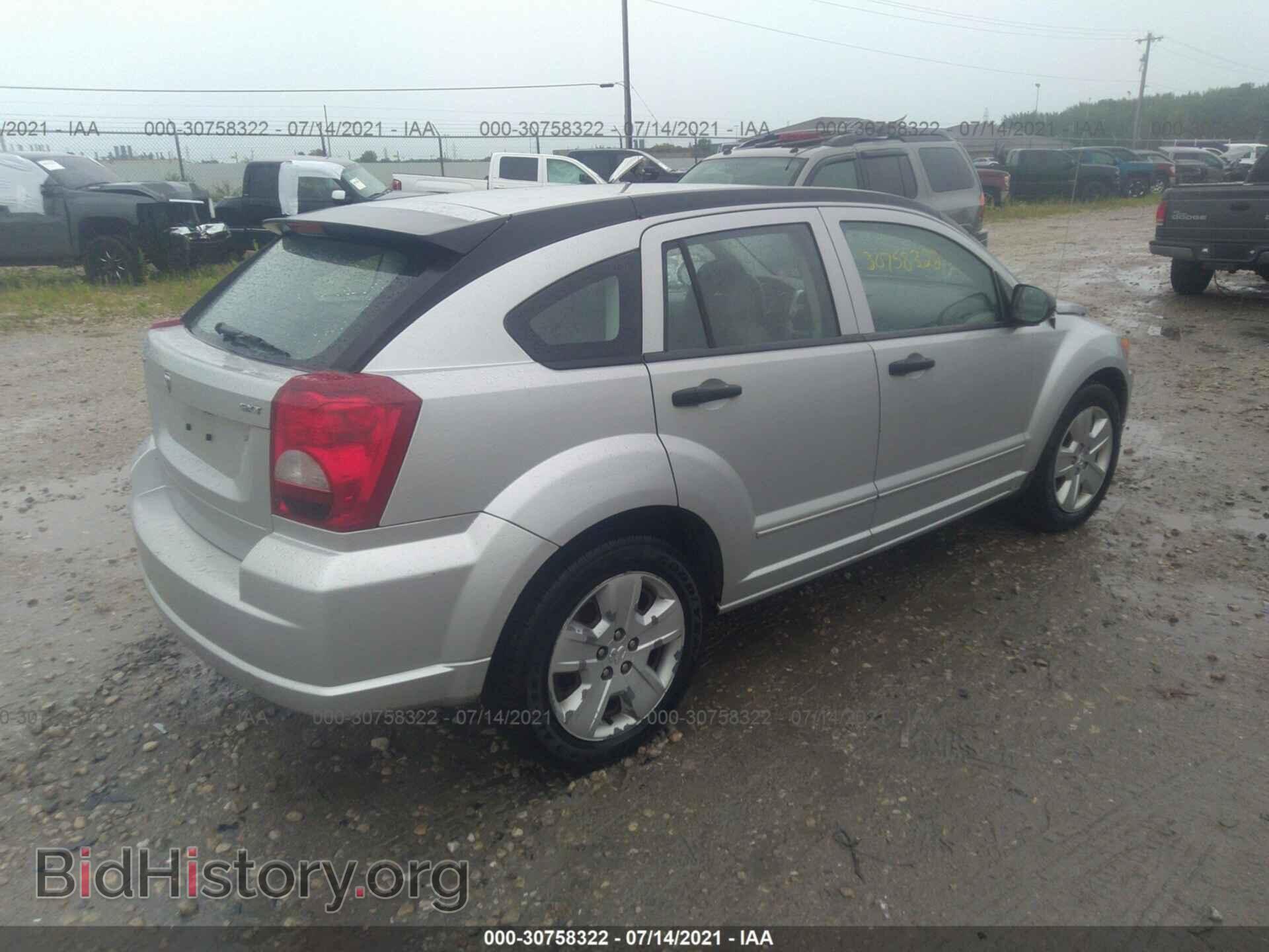 2007 DODGE CALIBER - VIN: 1B3HB48B97D543894 - Фото 4
