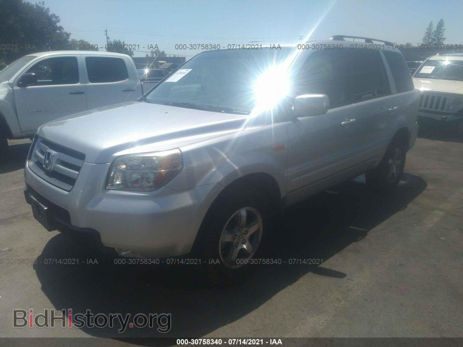 2006 HONDA PILOT - VIN: 2HKYF18416H552553 - Фото 2