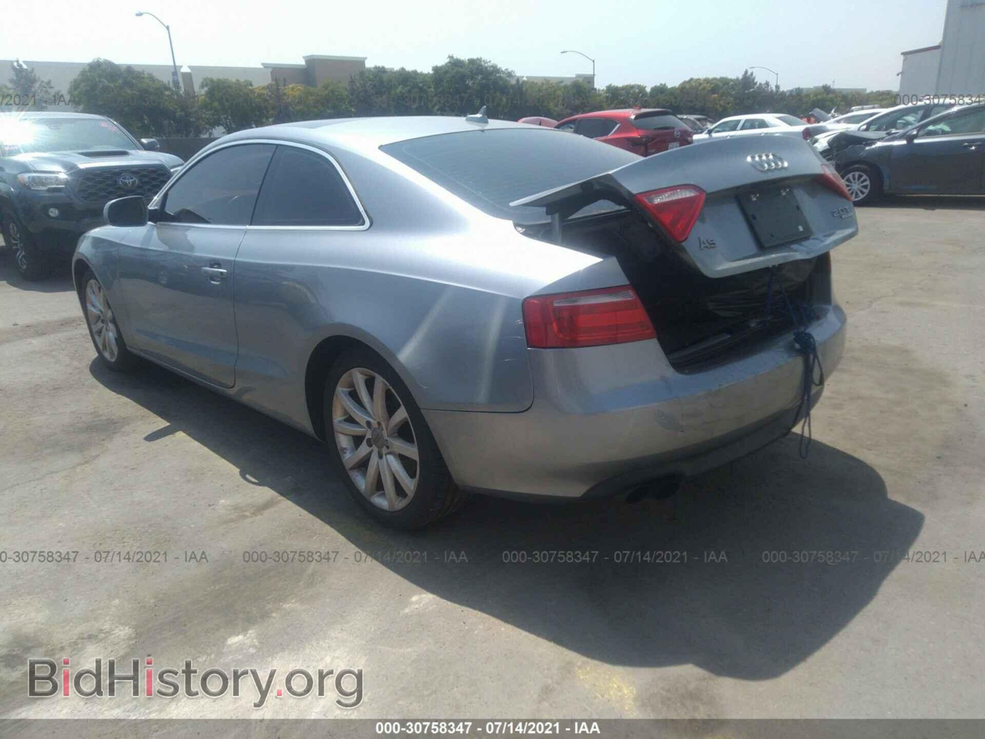 2010 AUDI A5 - VIN: WAUCFAFR1AA069621 - Photo 3