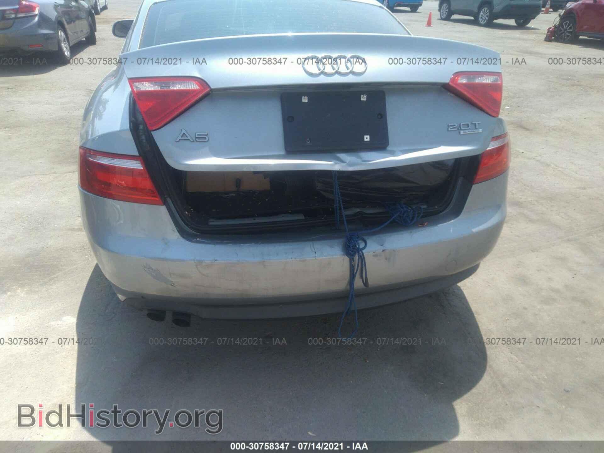 2010 AUDI A5 - VIN: WAUCFAFR1AA069621 - Photo 6