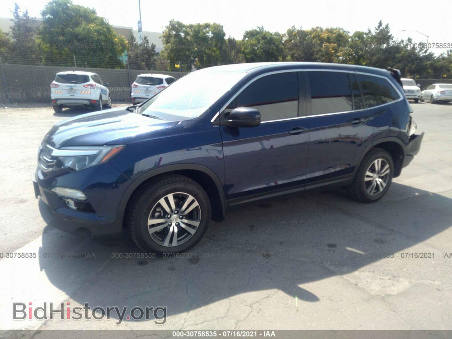 2017 HONDA PILOT - VIN: 5FNYF5H81HB028167 - Фото 2