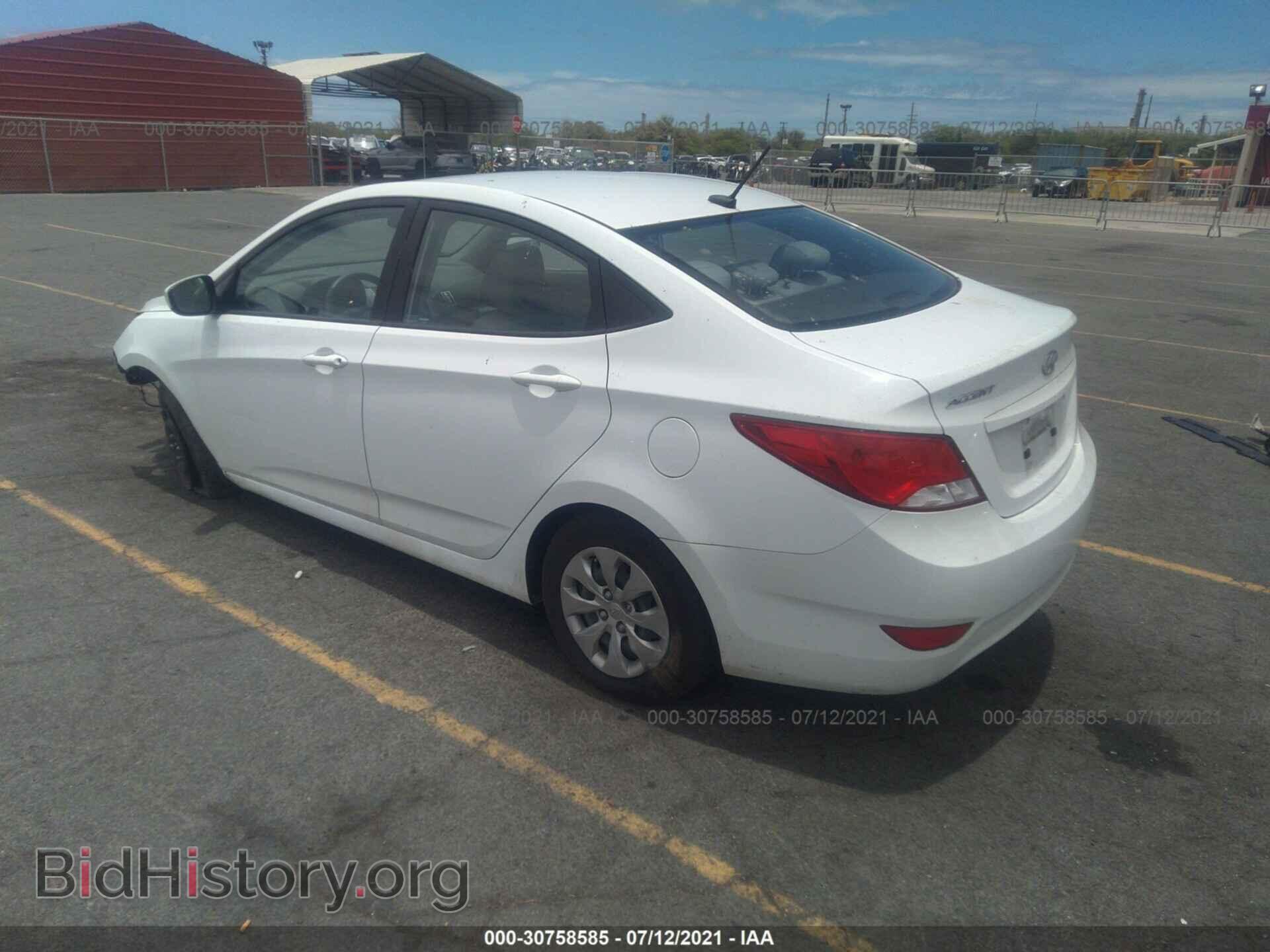 2017 HYUNDAI ACCENT - VIN: KMHCT4AE3HU305935 - Фото 3