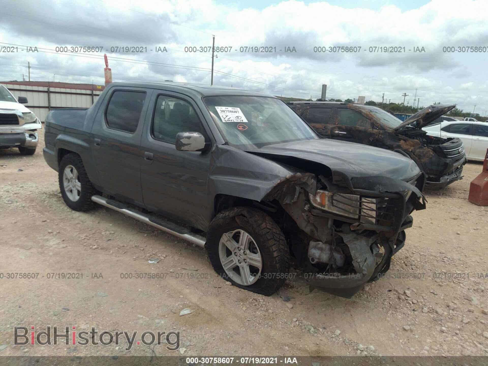 Photo 5FPYK1F52CB003131 - HONDA RIDGELINE 2012