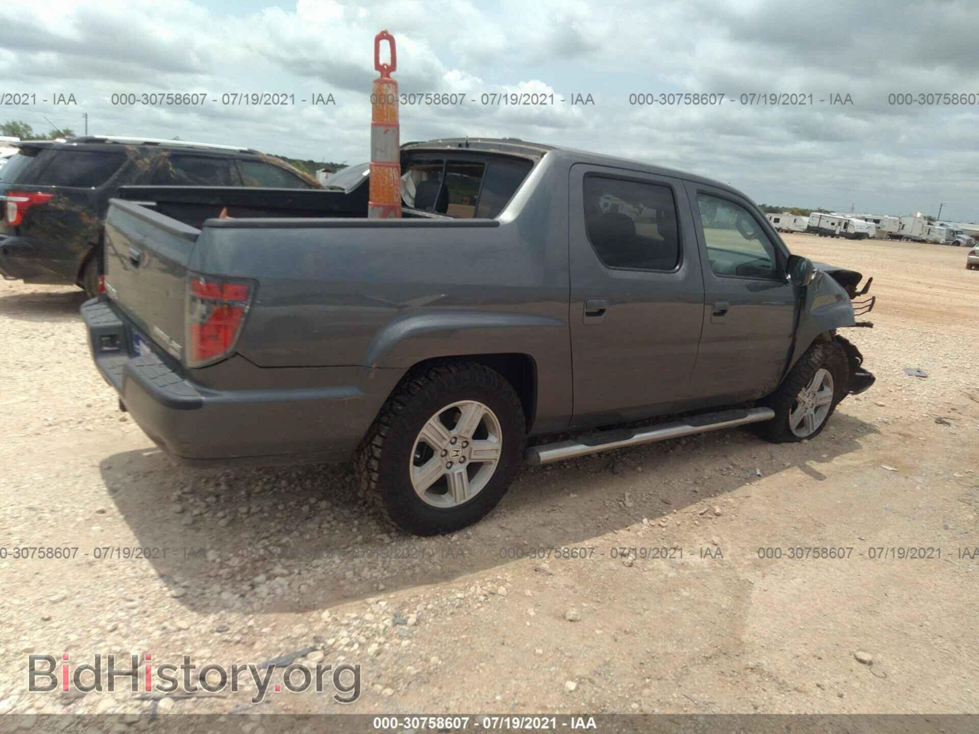 2012 HONDA RIDGELINE - VIN: 5FPYK1F52CB003131 - Фото 4
